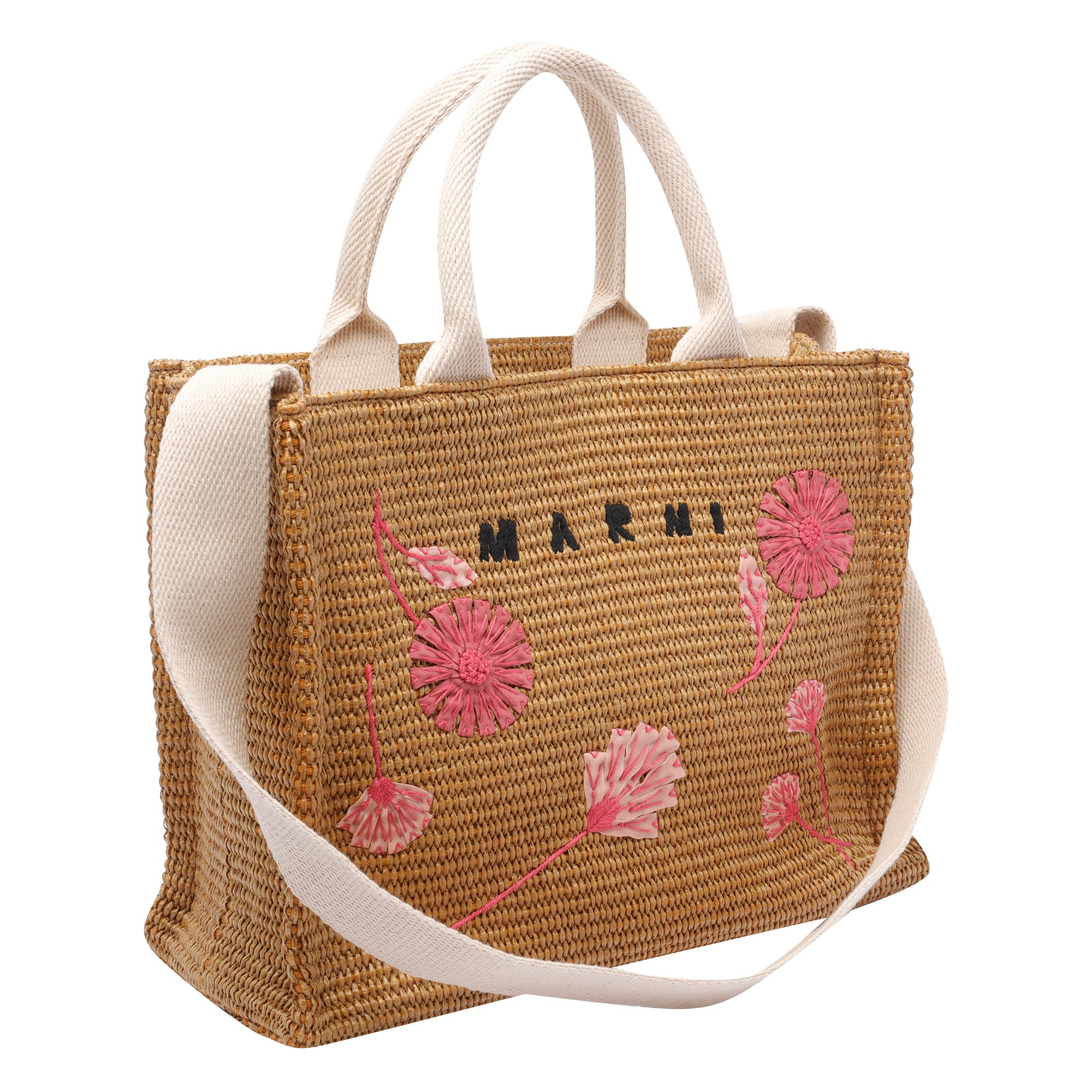 Marni Bags Beige Cotton Polyamide