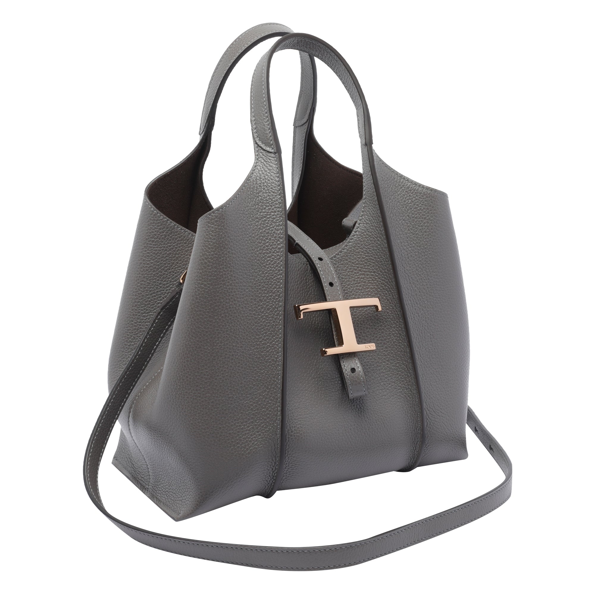Tods Bags Grey Calf Leather