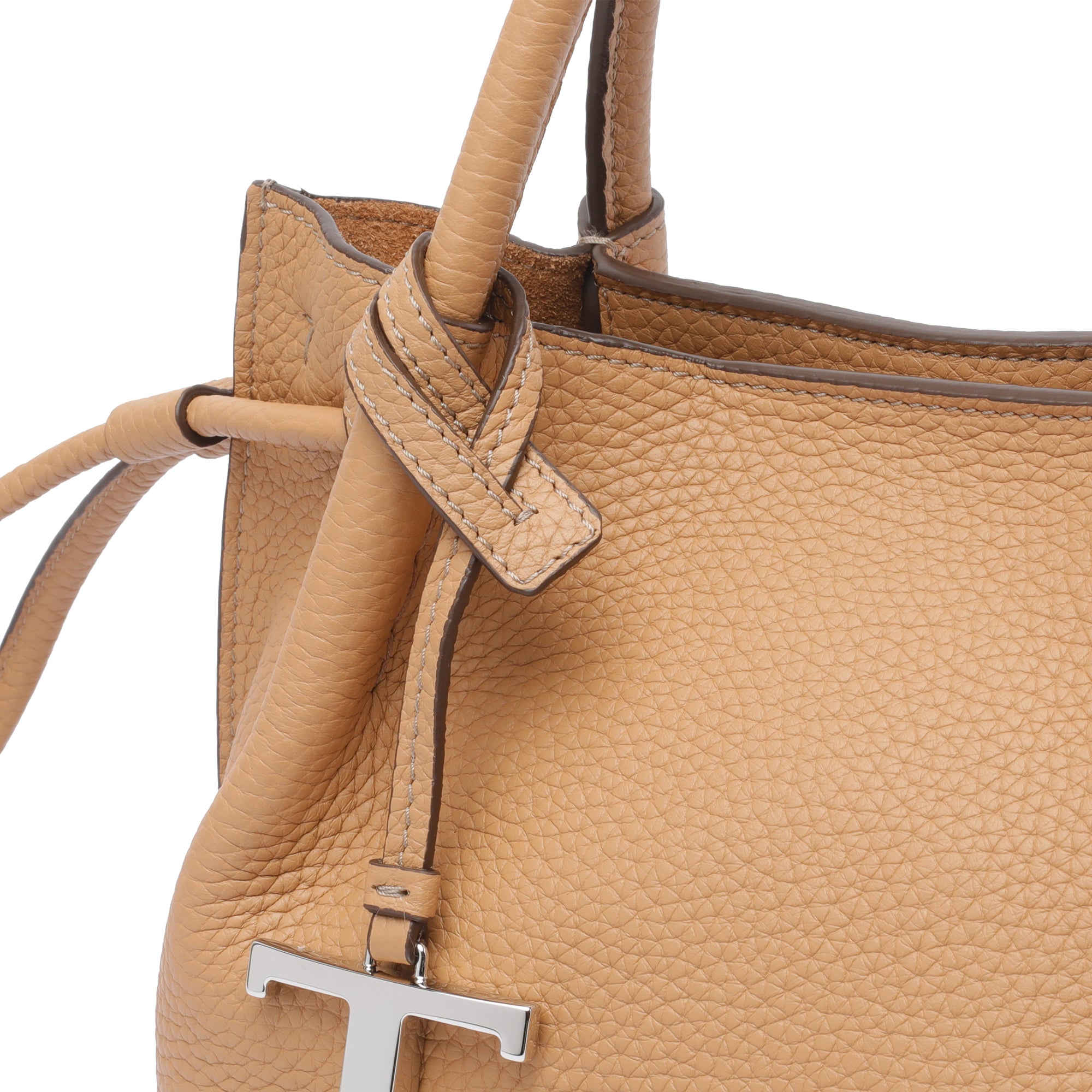 Tods Bags Beige Calf Leather