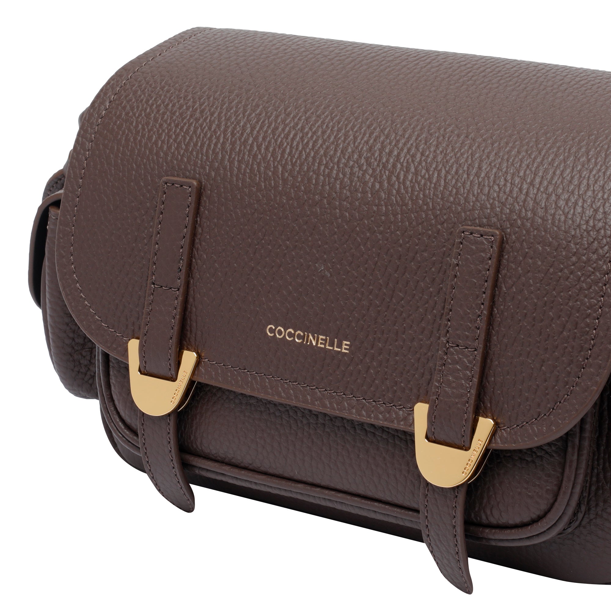 Coccinelle Bags Brown Calf Leather