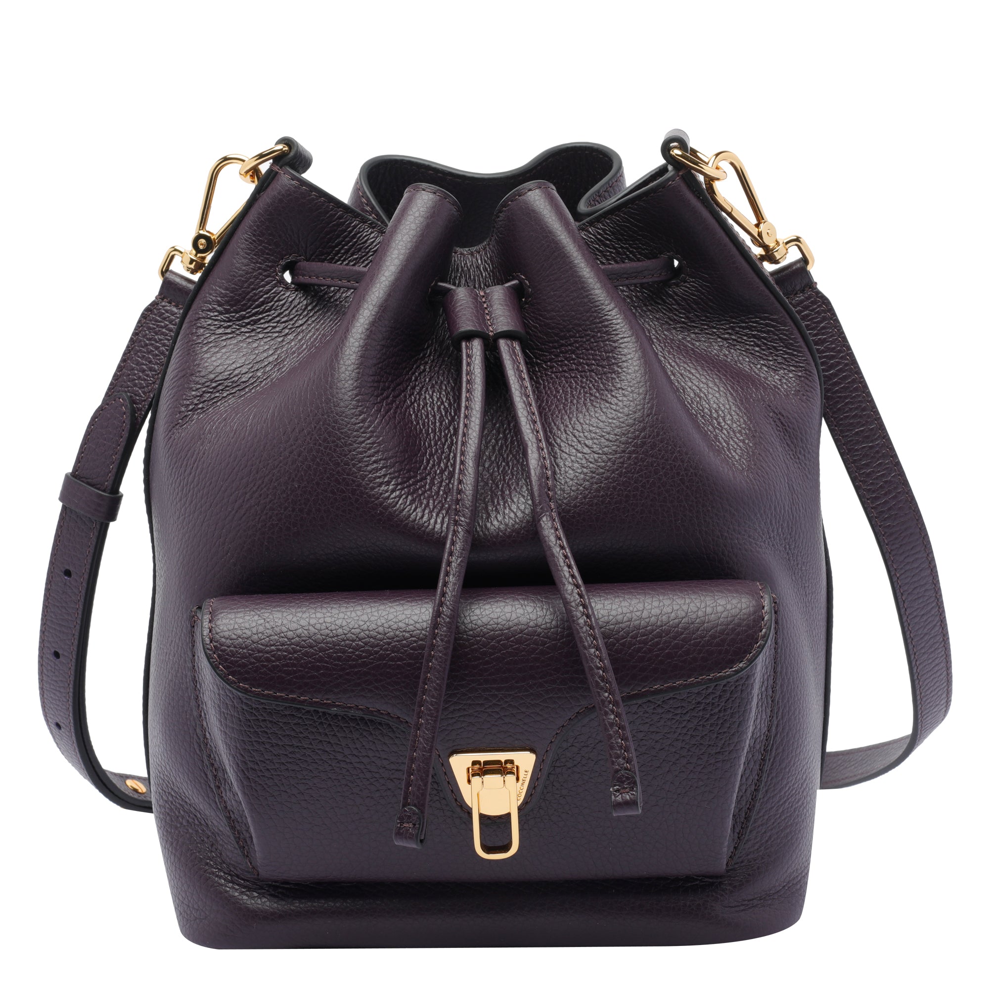 Coccinelle Bags Purple Calf Leather