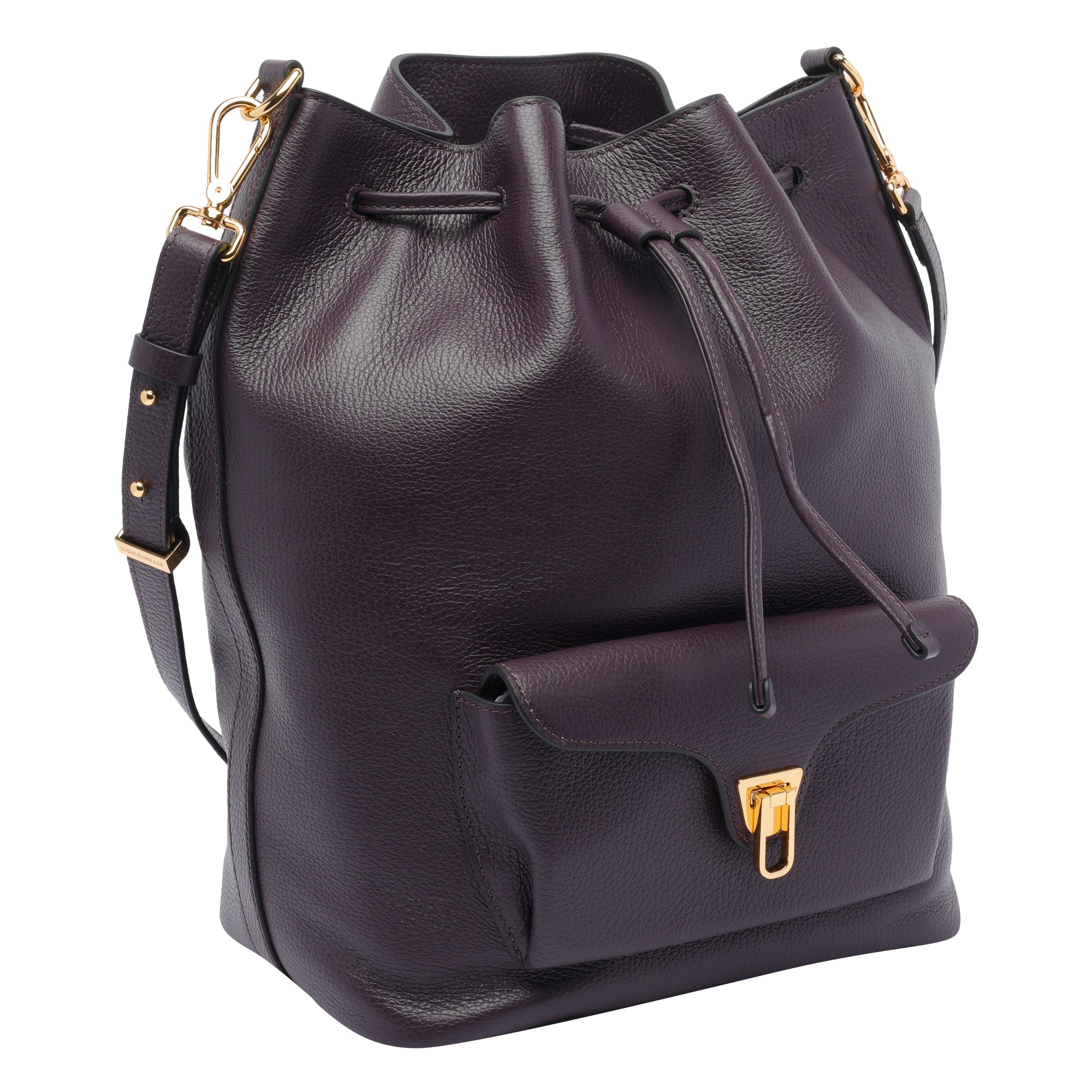 Coccinelle Bags Purple Calf Leather