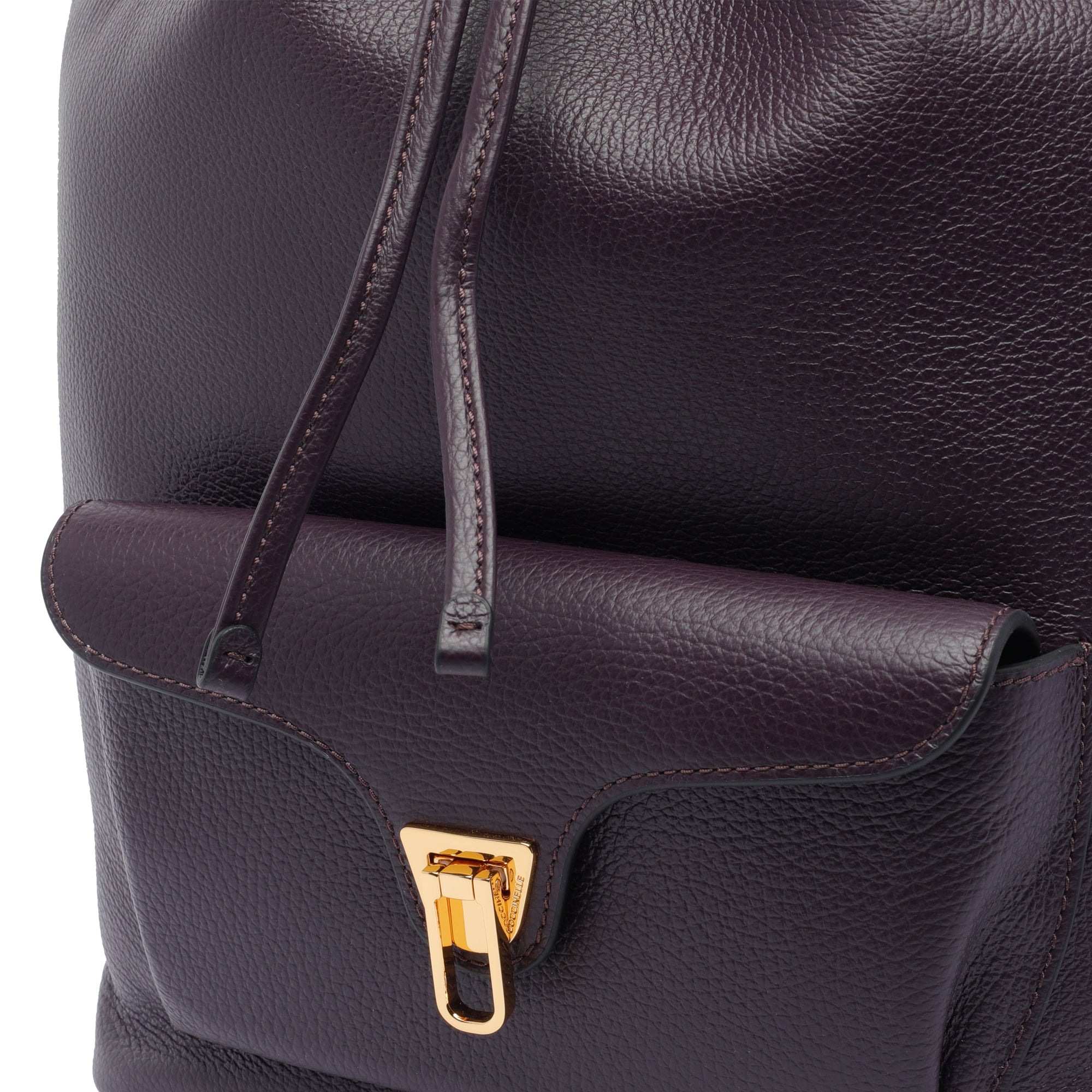 Coccinelle Bags Purple Calf Leather