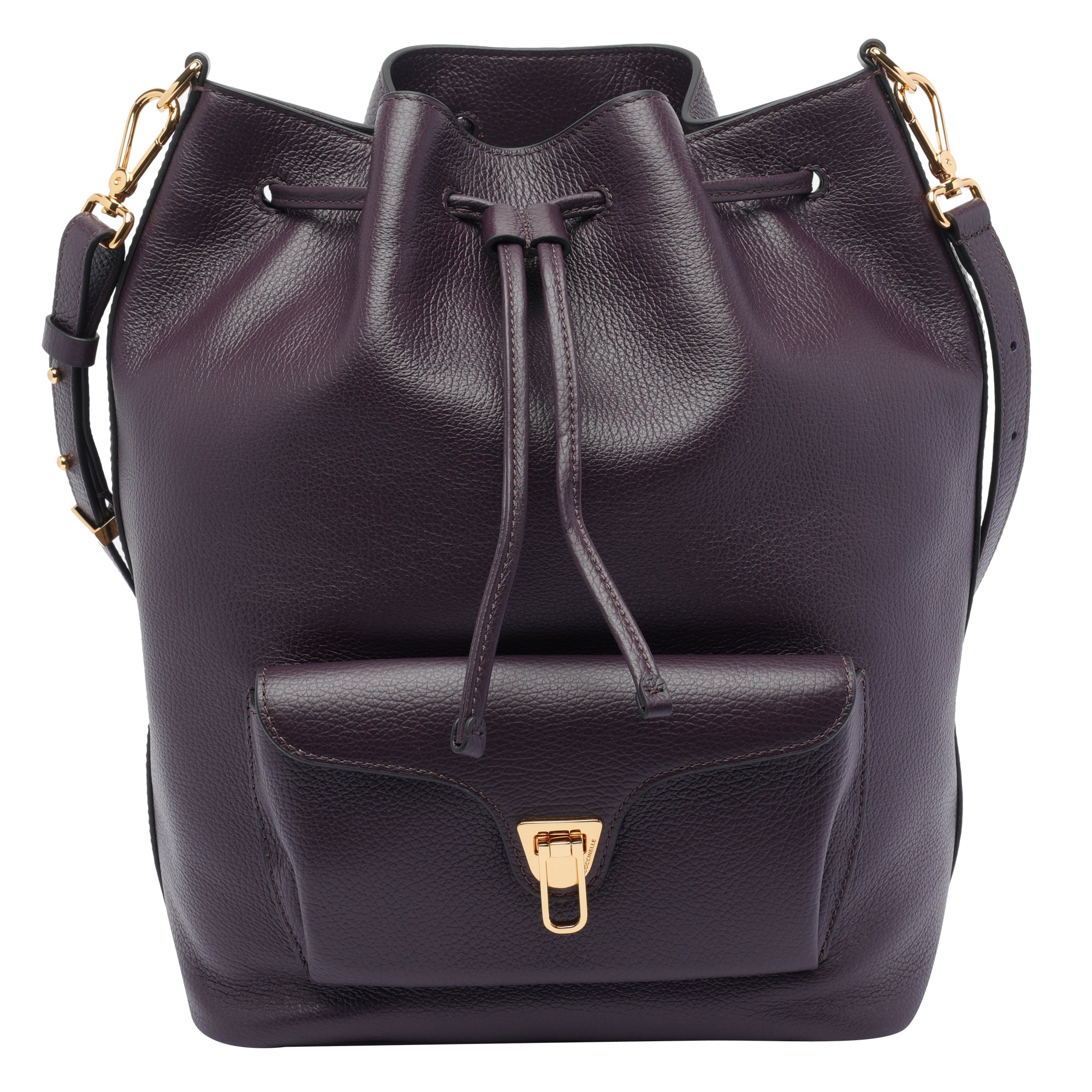 Coccinelle Bags Purple Calf Leather