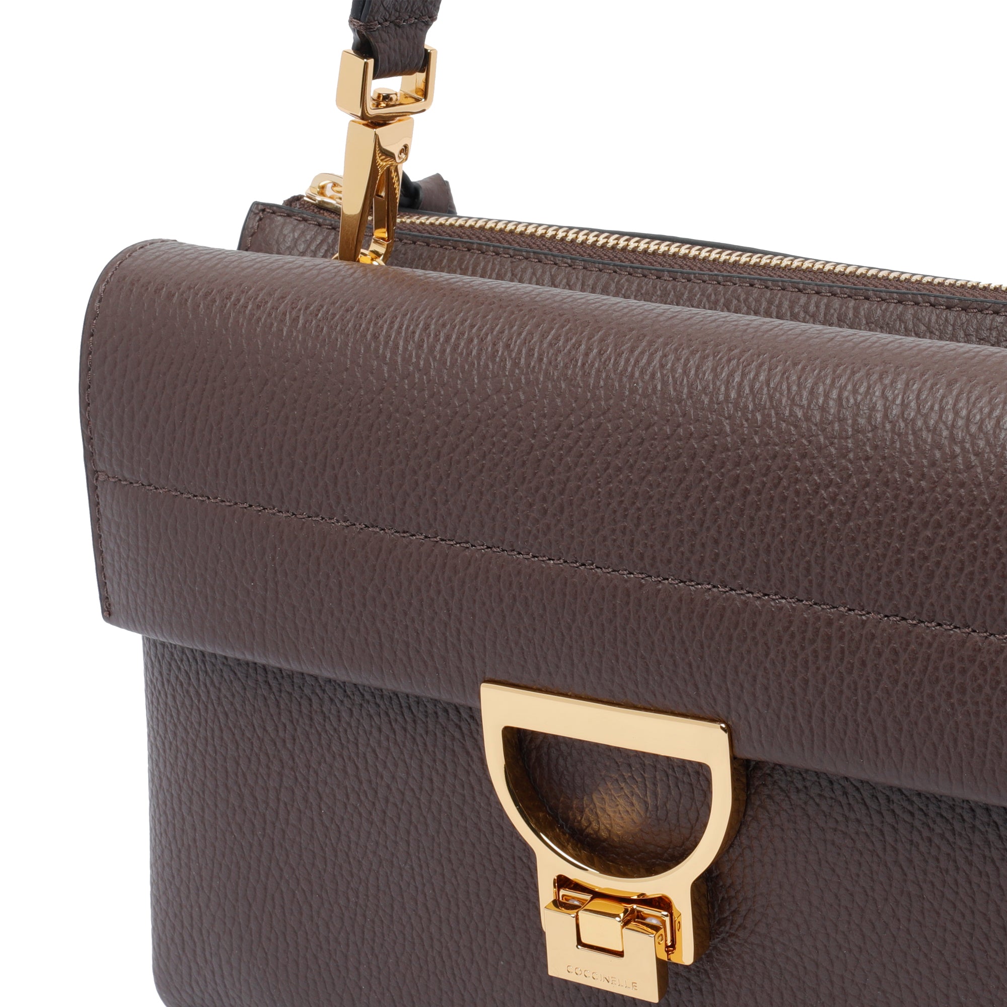 Coccinelle Bags Brown Calf Leather