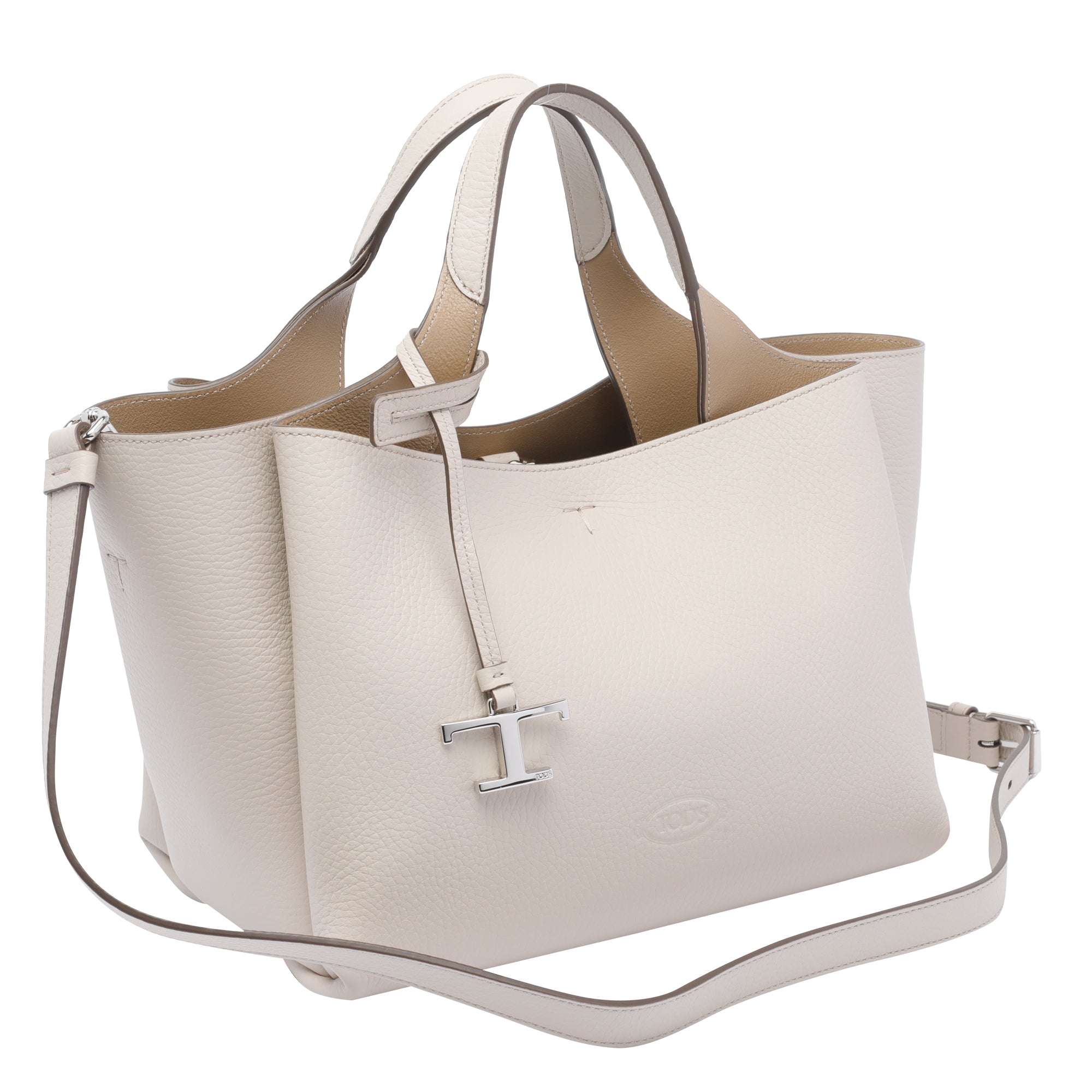 Tods Bags White Calf Leather