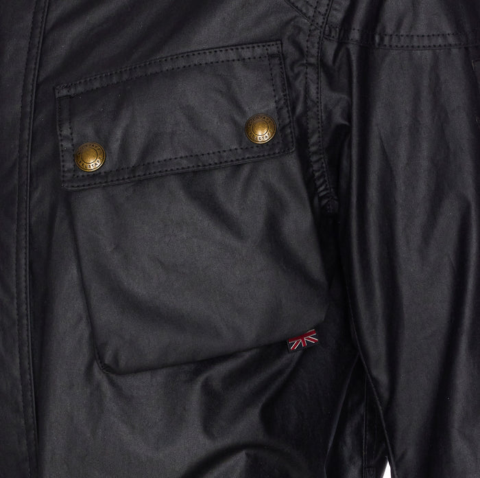 Belstaff Jackets Black Cotton