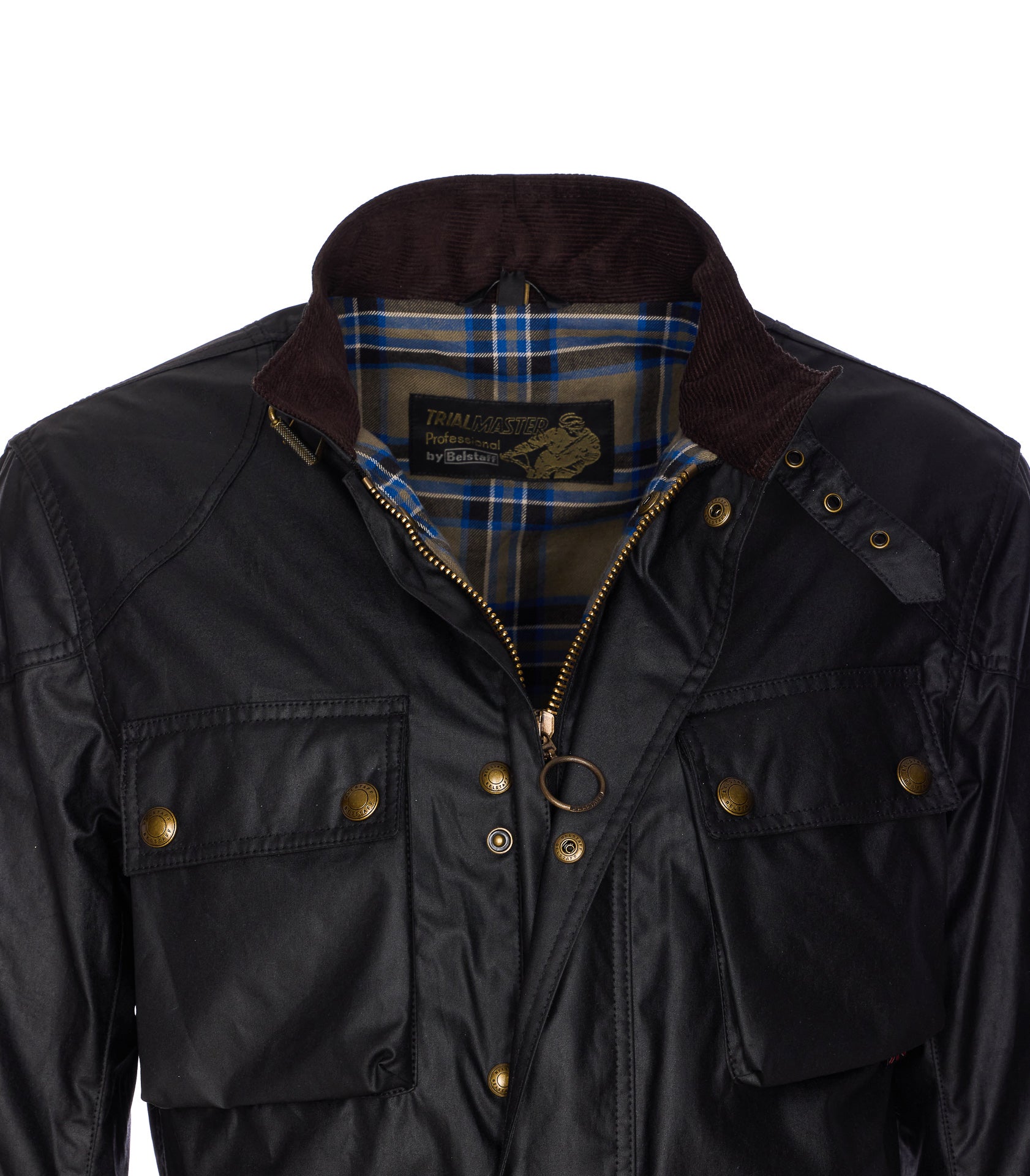 Belstaff Jackets Black Cotton