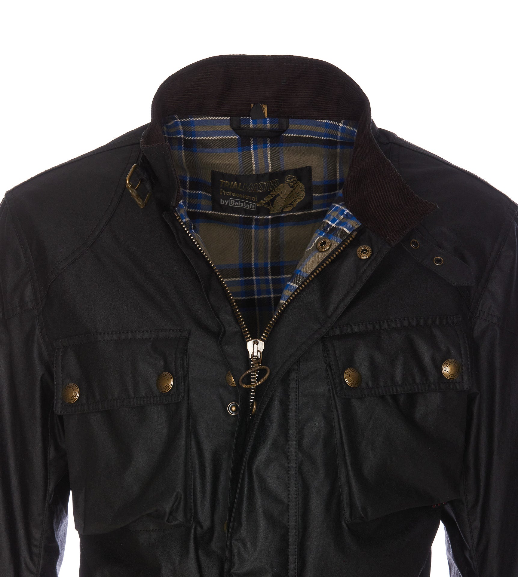 Belstaff Jackets Black Cotton