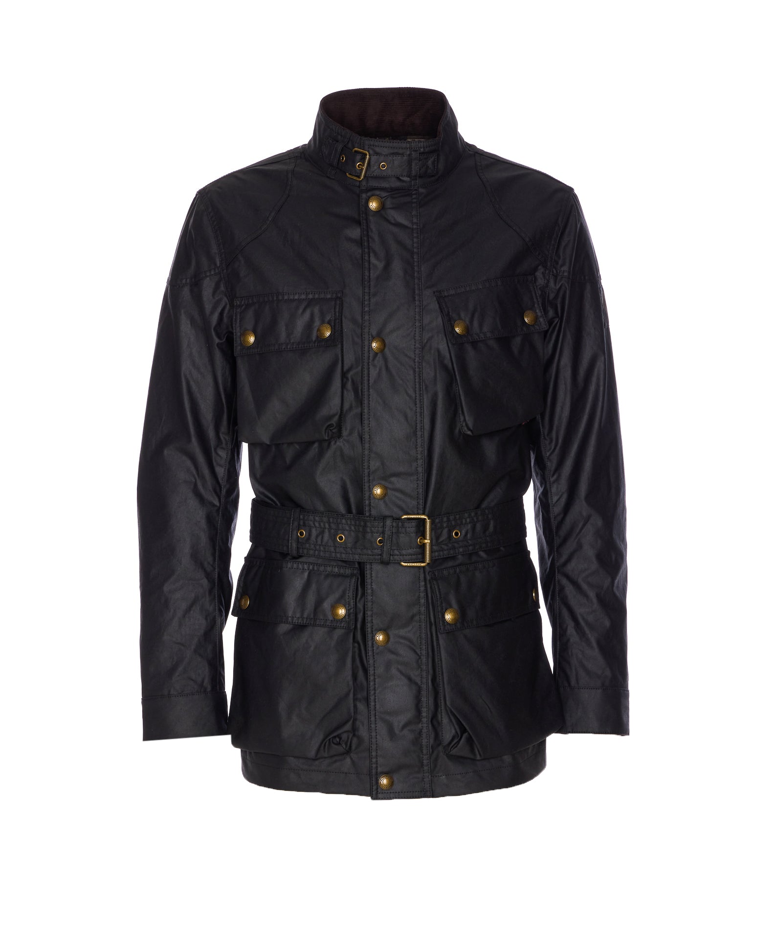 Belstaff Jackets Black Cotton