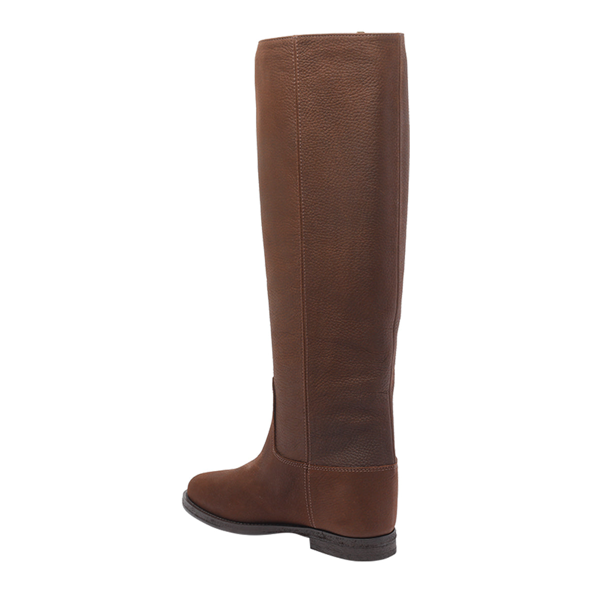 Via Roma 15 Boots Brown Leather Rubber Sole