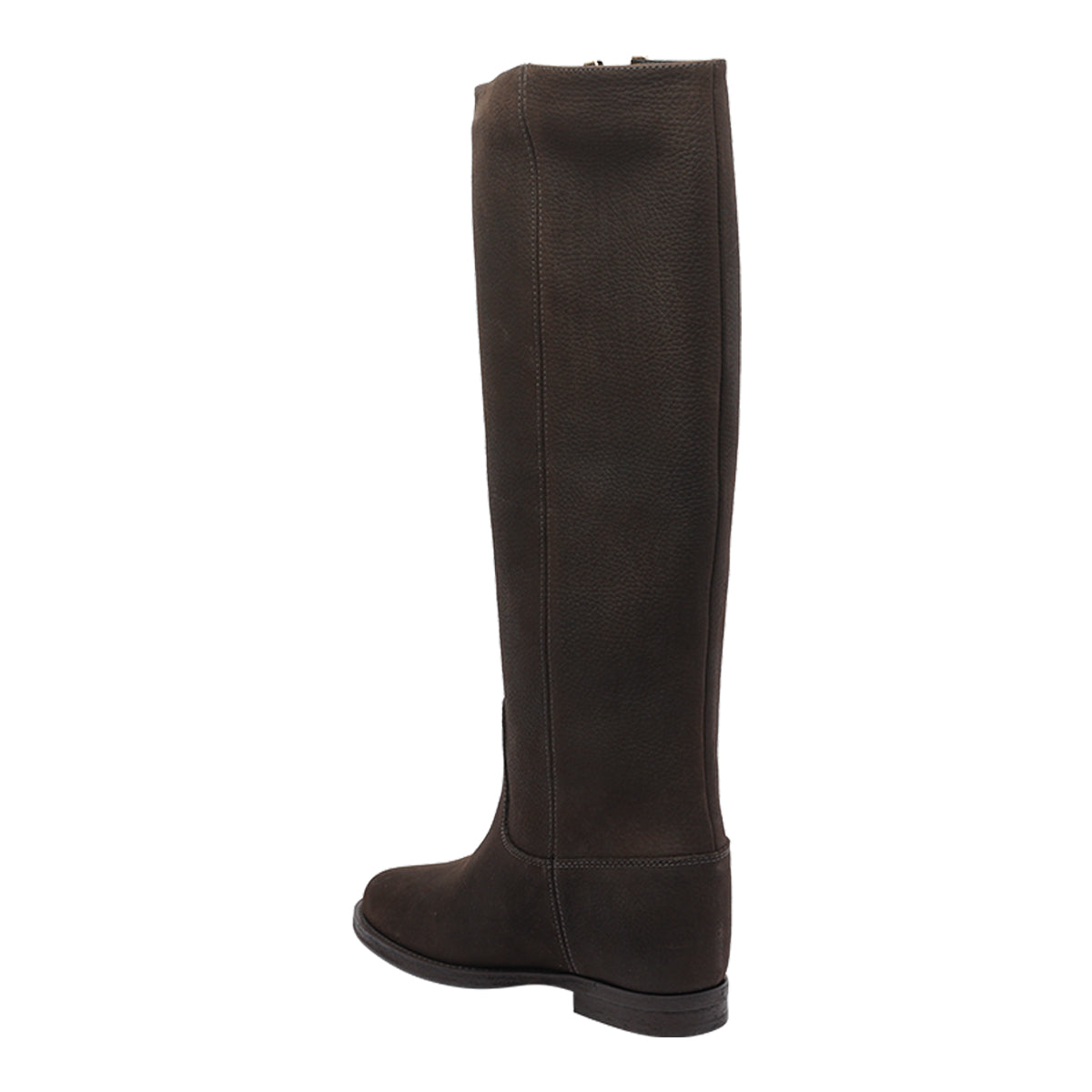 Via Roma 15 Boots Brown Leather Rubber Sole