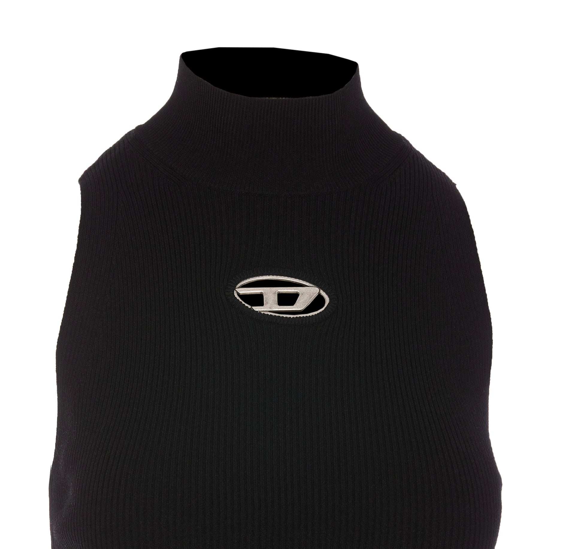 Diesel Top Black Rayon-viscose