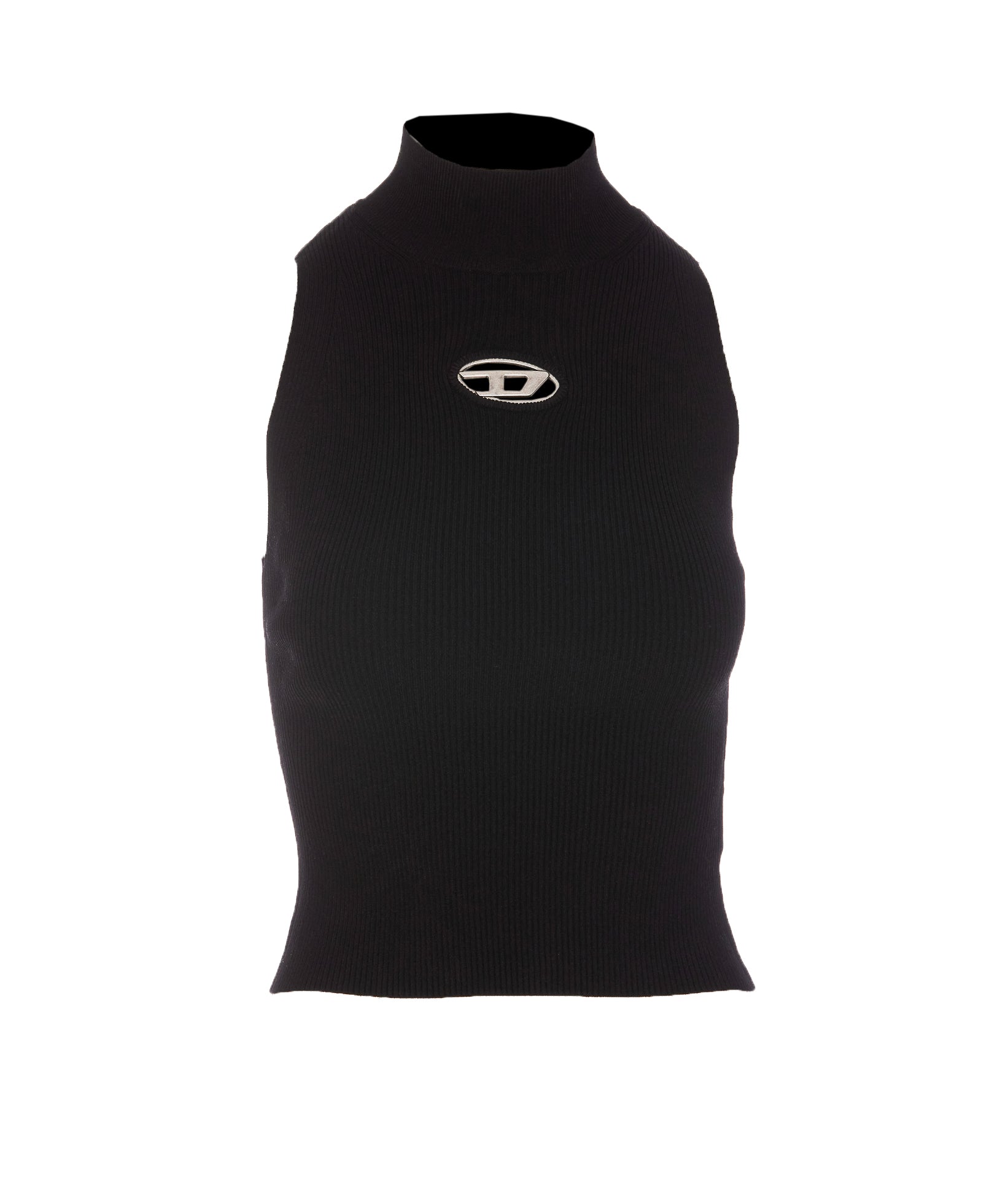 Diesel Top Black Rayon-viscose