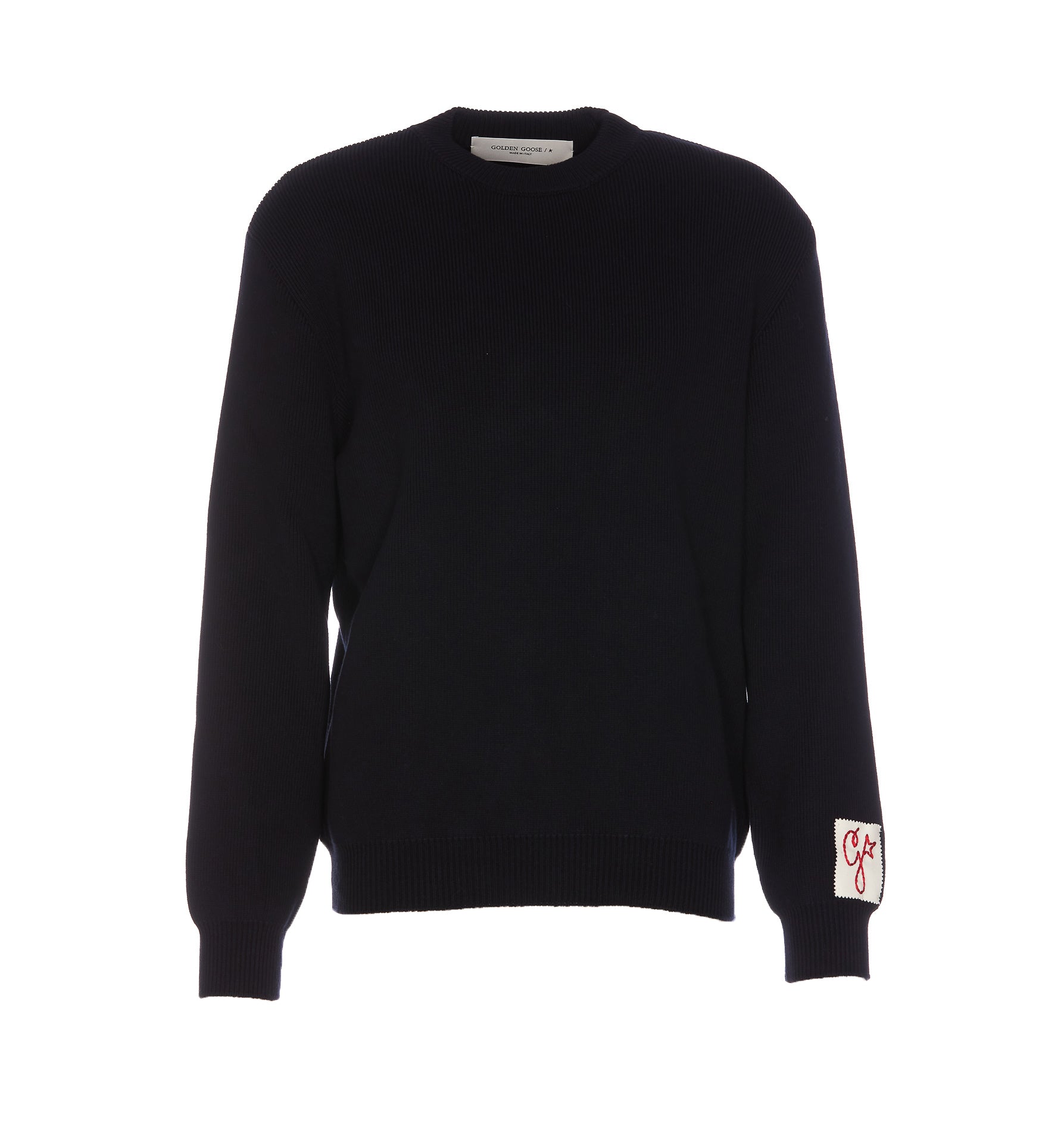 Golden Goose Sweaters Blue Cotton