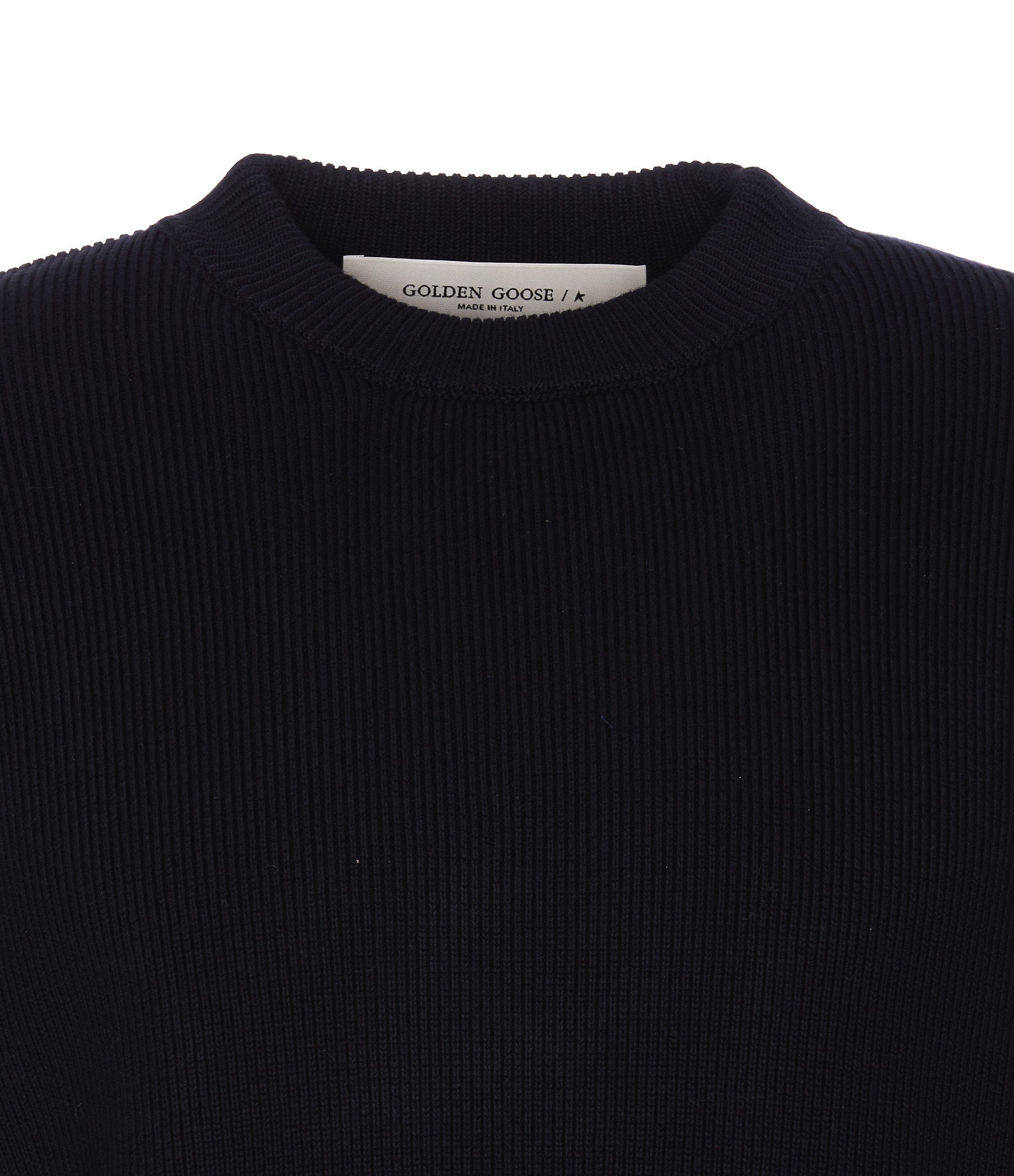 Golden Goose Sweaters Blue Cotton