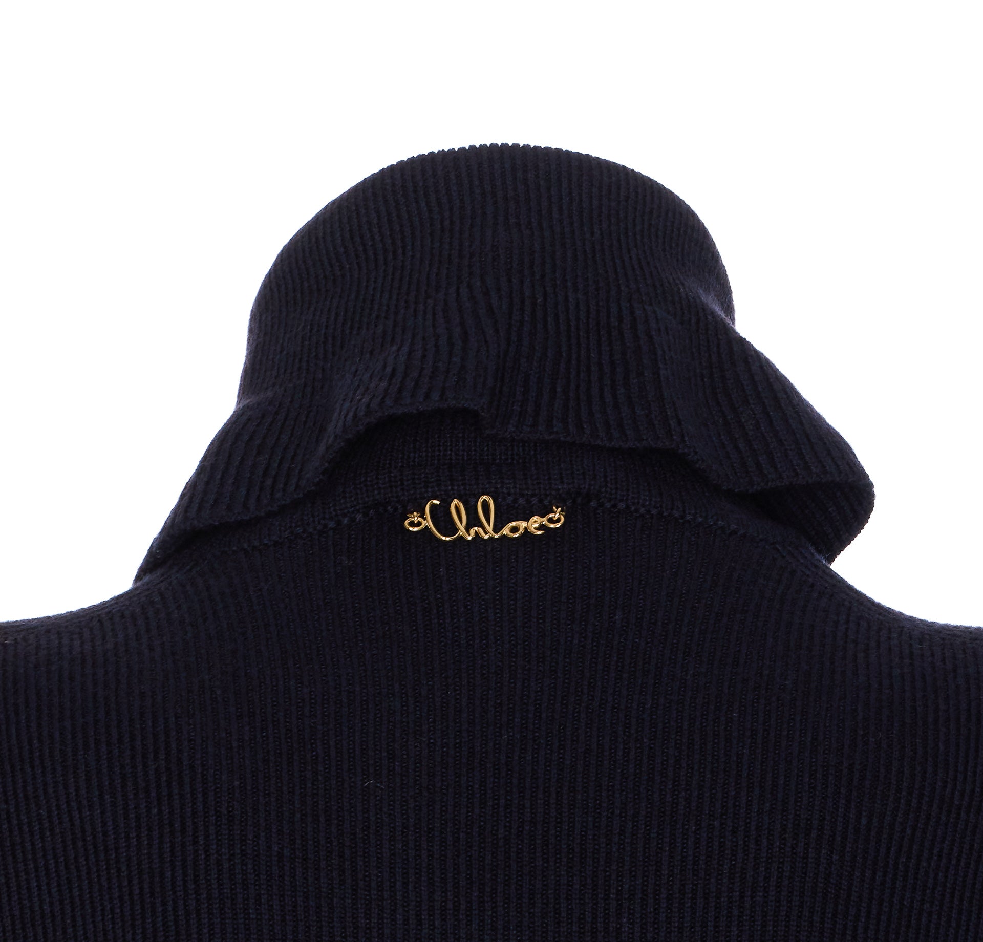 Chloè Sweaters Blue Cotton