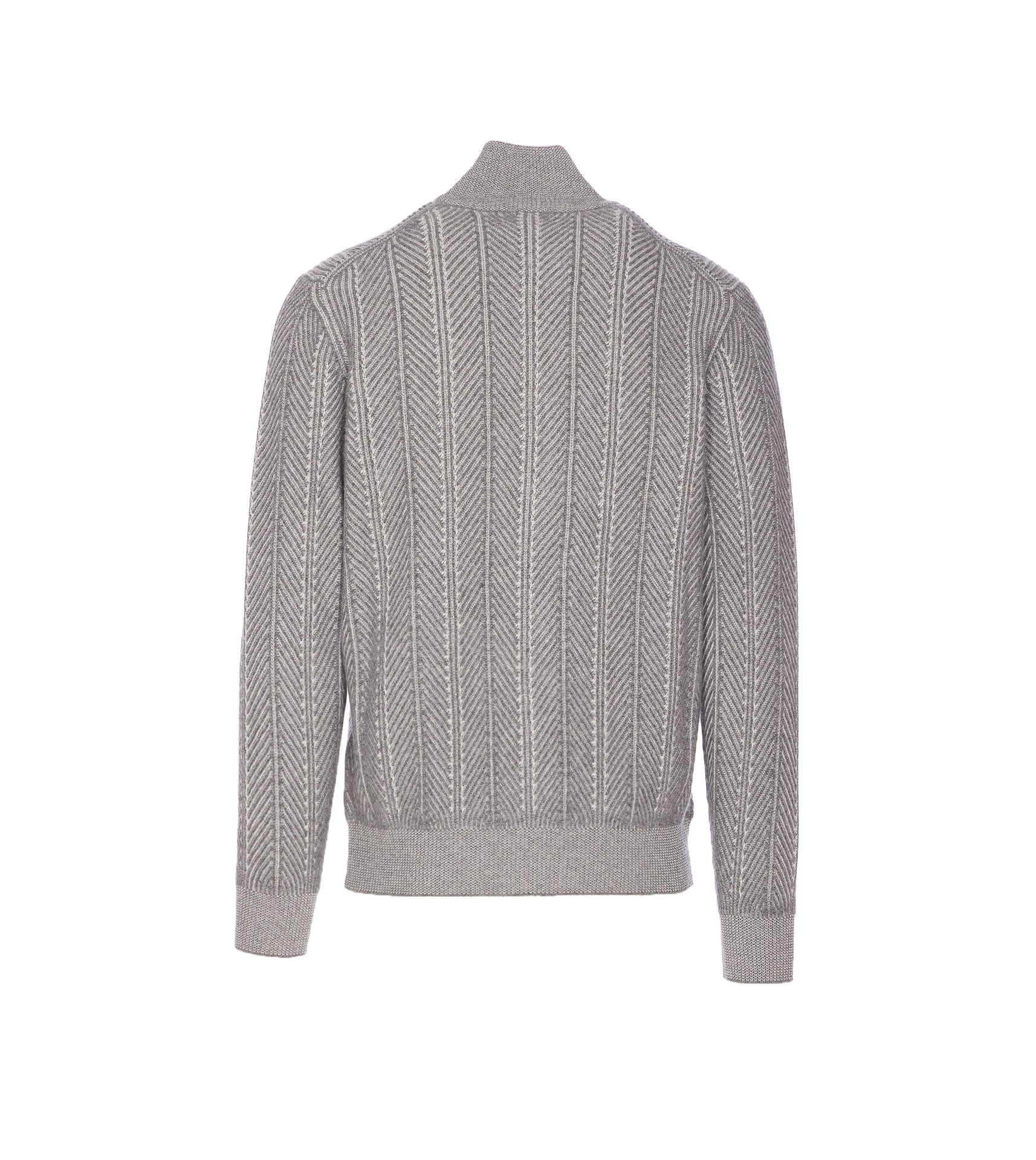 Brunello Cucinelli Sweaters Grey Cashmere