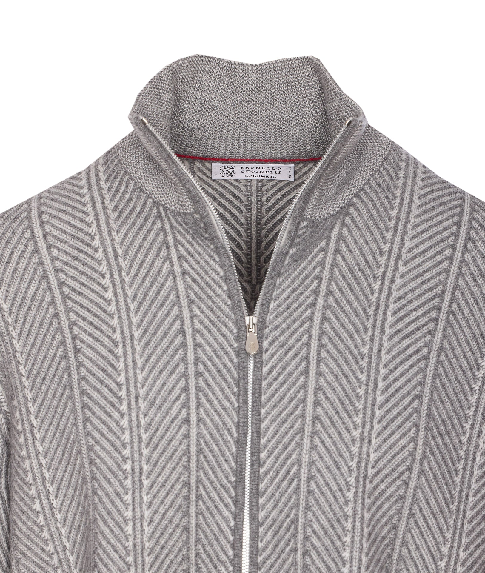 Brunello Cucinelli Sweaters Grey Cashmere