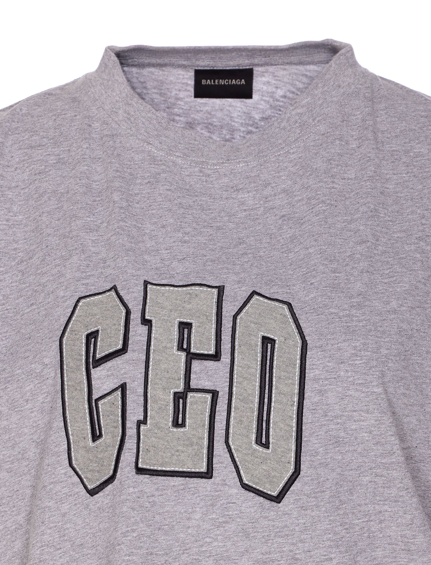 Balenciaga T-shirts and Polos Grey Cotton