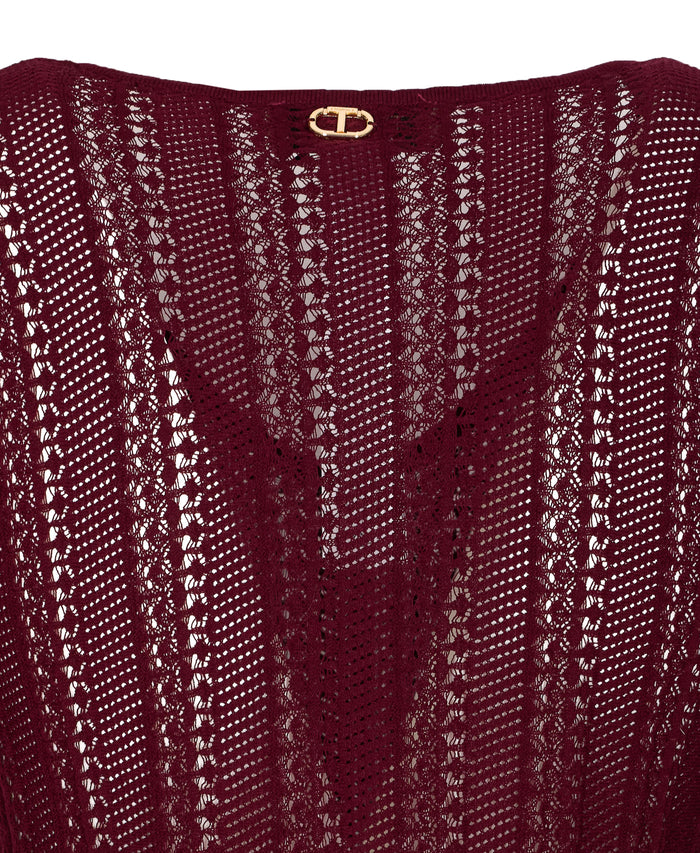 Twin-Set Dresses Red Cotton