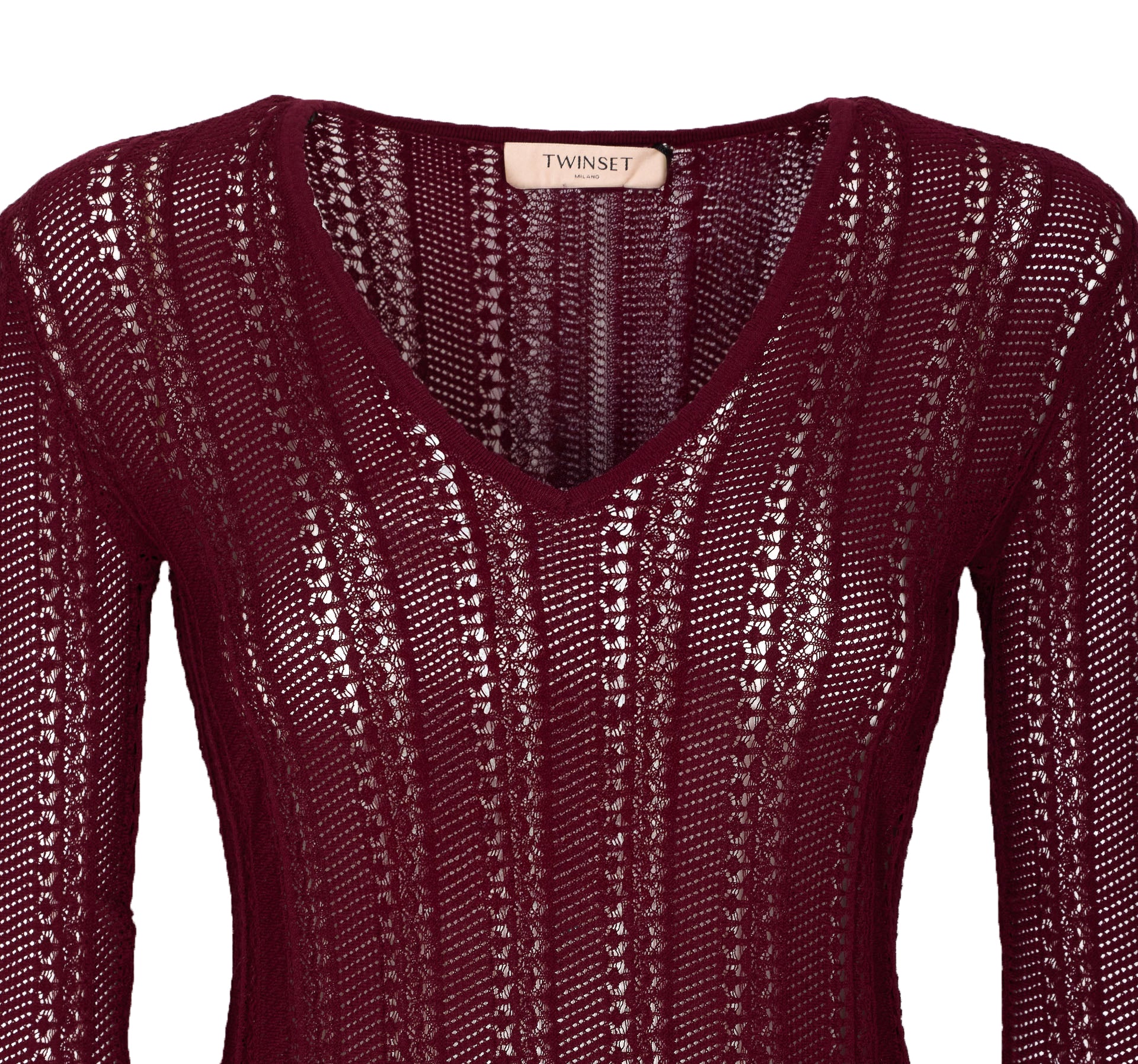 Twin-Set Dresses Red Cotton