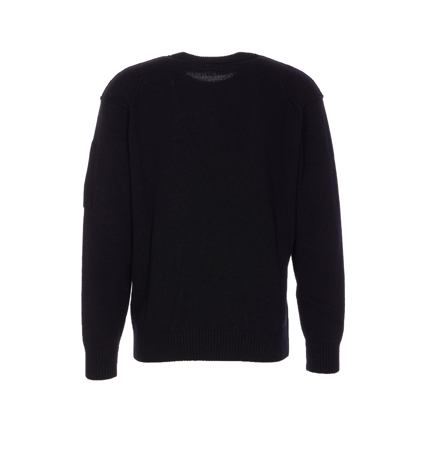 C.p. Company Sweaters Black Wool