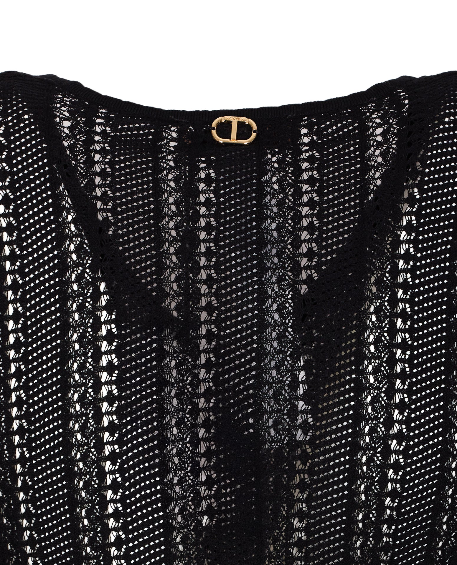 Twin-Set Dresses Black Cotton