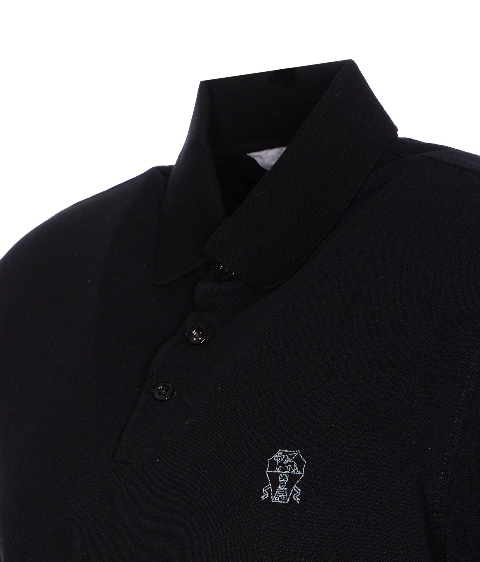 Brunello Cucinelli T-Shirts And Polos Black Cotton
