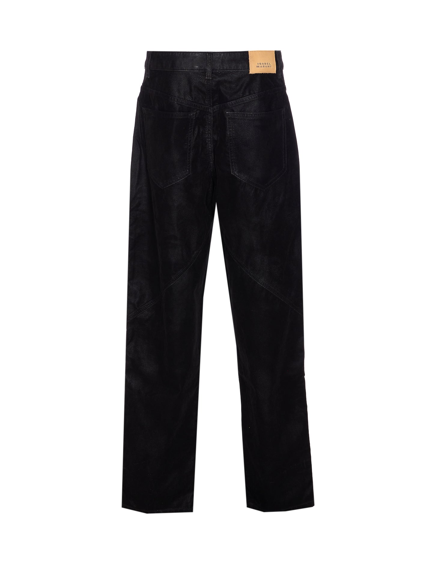 Isabel Marant Etoile Trousers Black Polyurethane