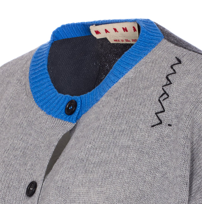 Marni Sweaters Grey Cashmere