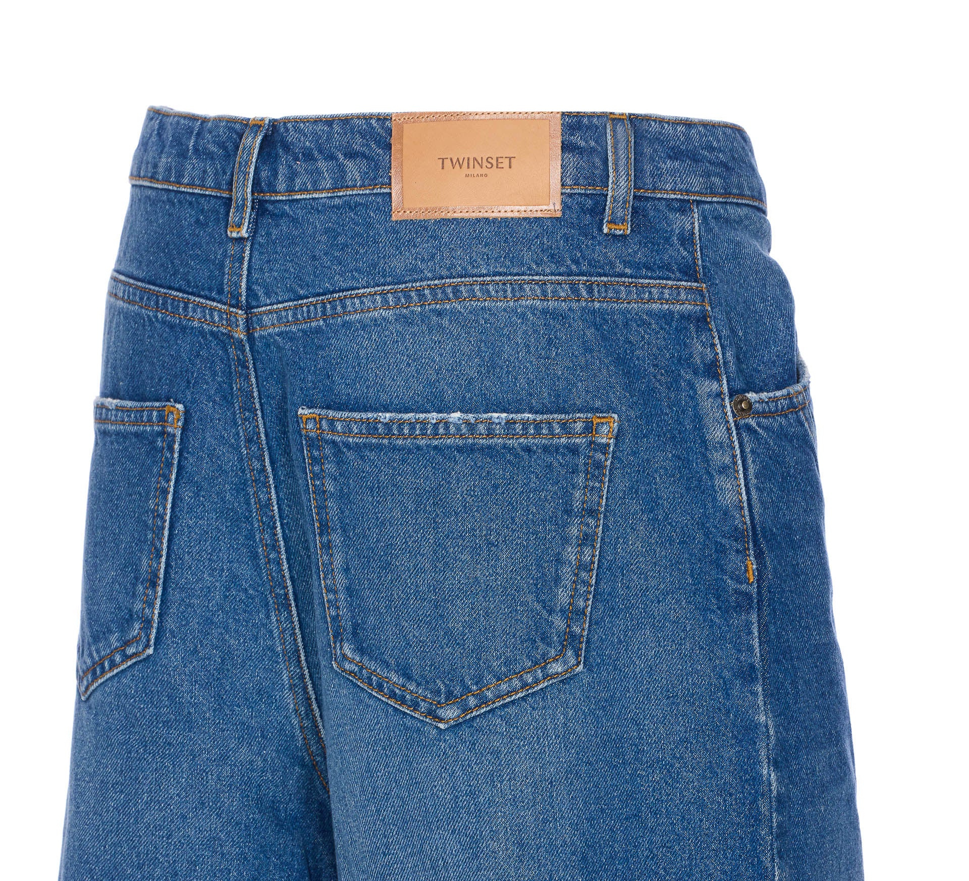 Twin-set Jeans Blue Cotton