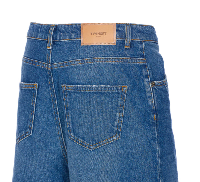 Twin-set Jeans Blue Cotton