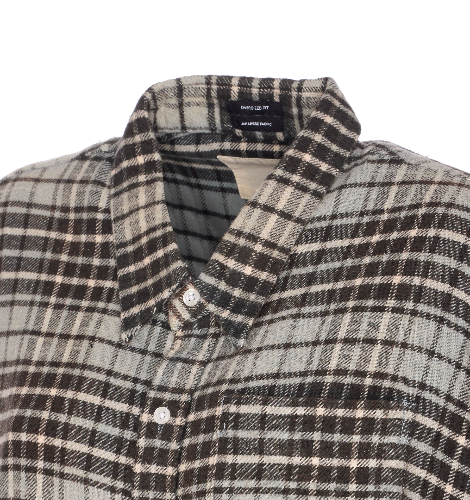 R13 Shirts Grey Cotton
