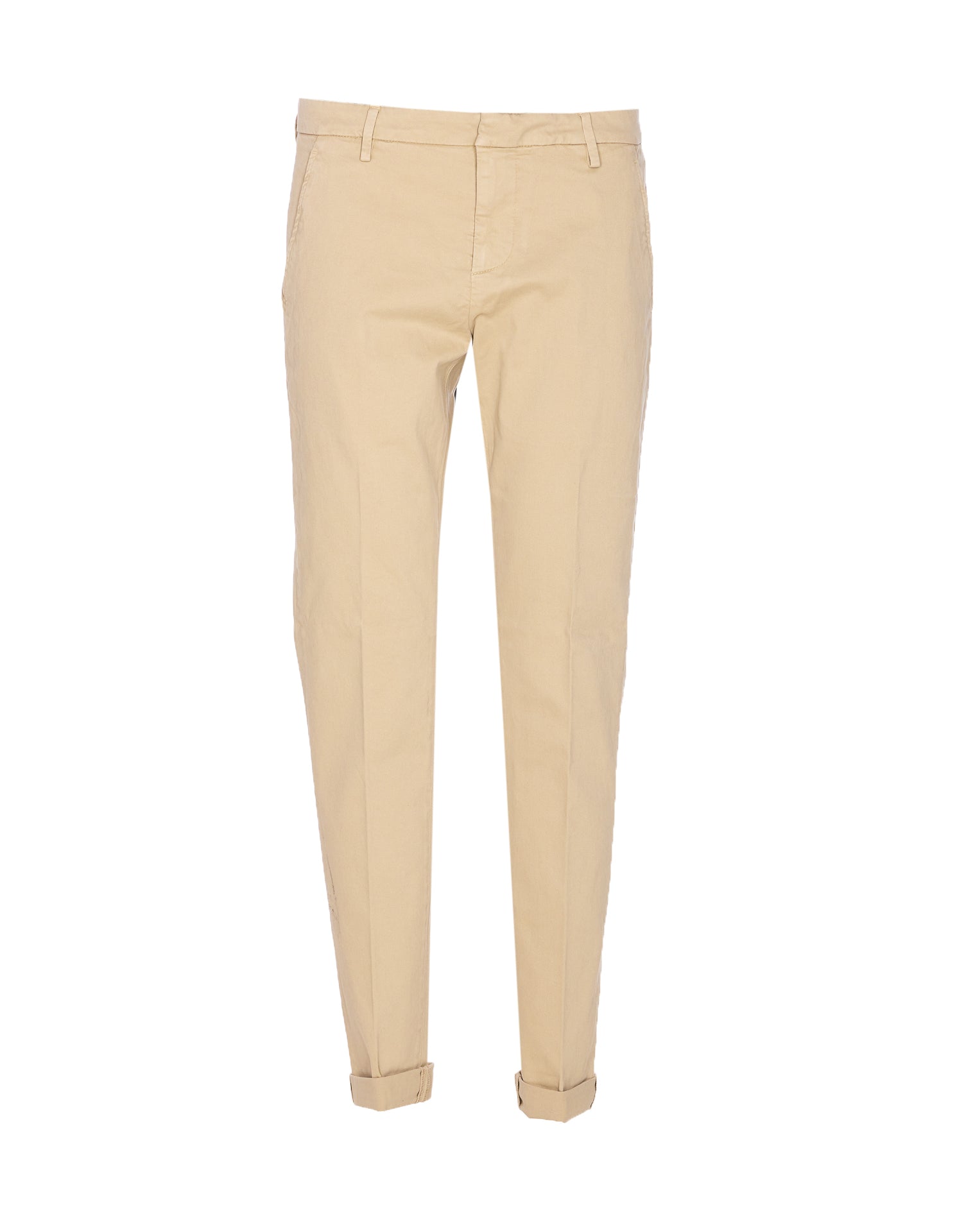 Dondup Trousers Beige Cotton