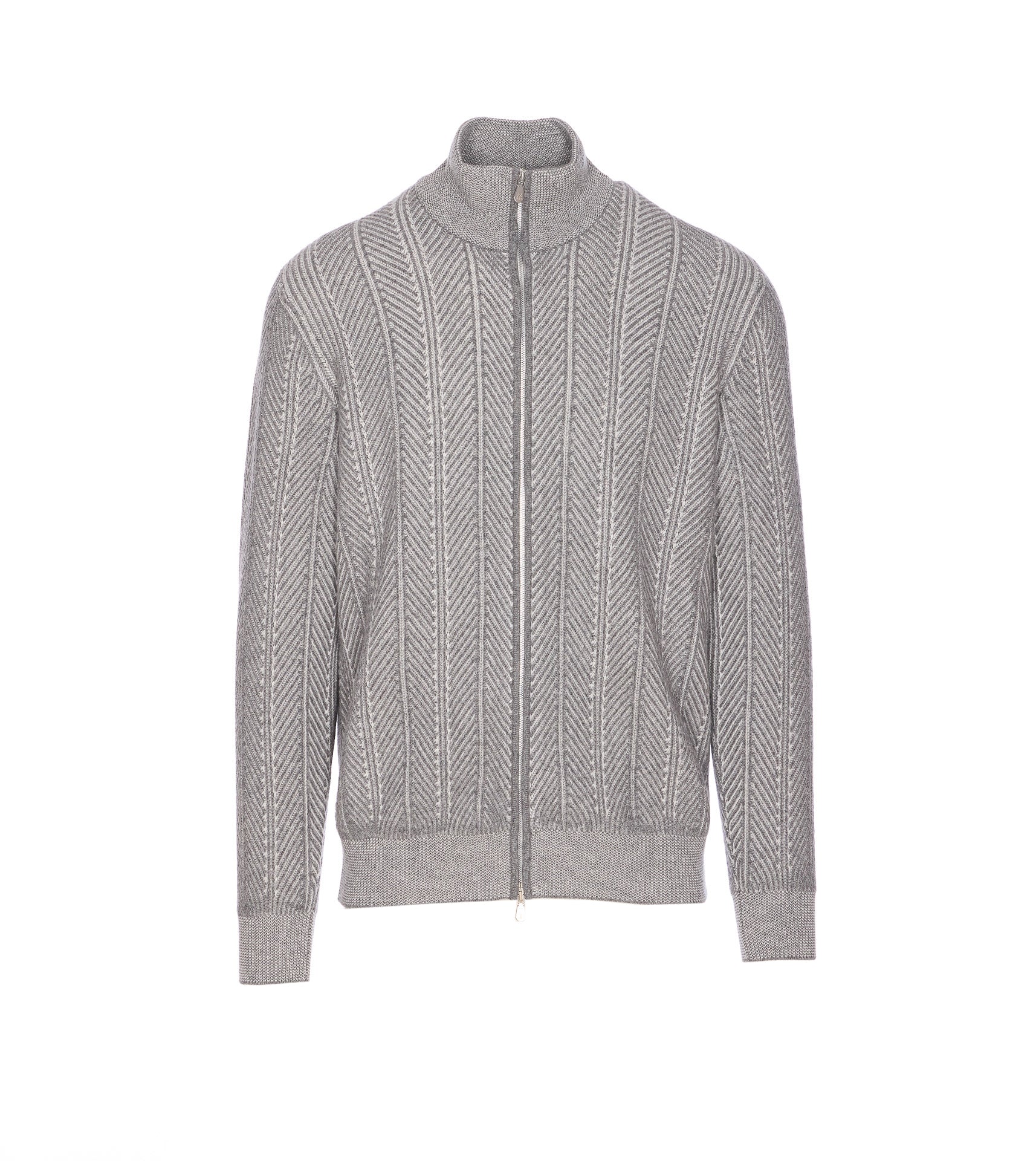 Brunello Cucinelli Sweaters Grey Cashmere