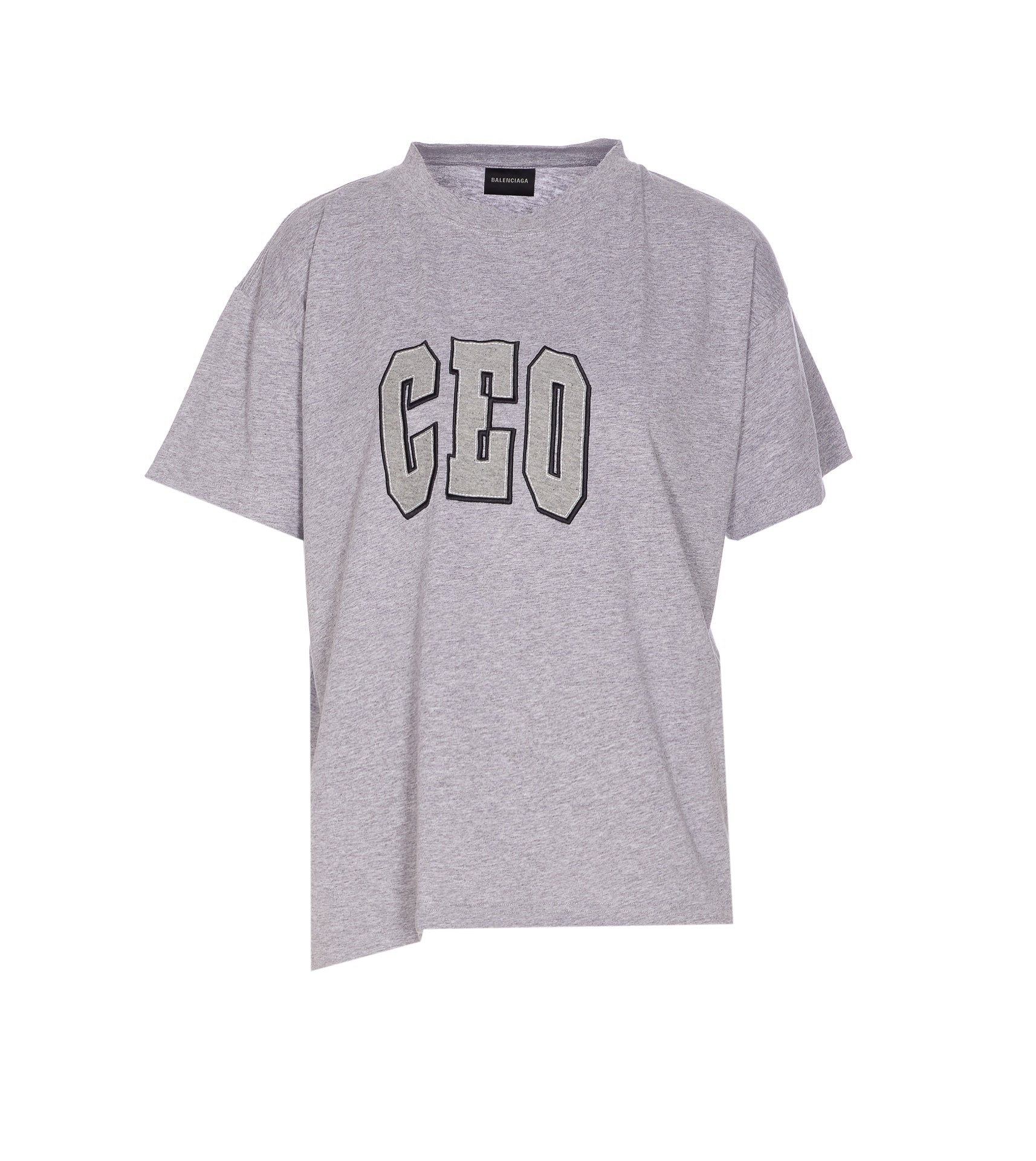 Balenciaga T-shirts and Polos Grey Cotton