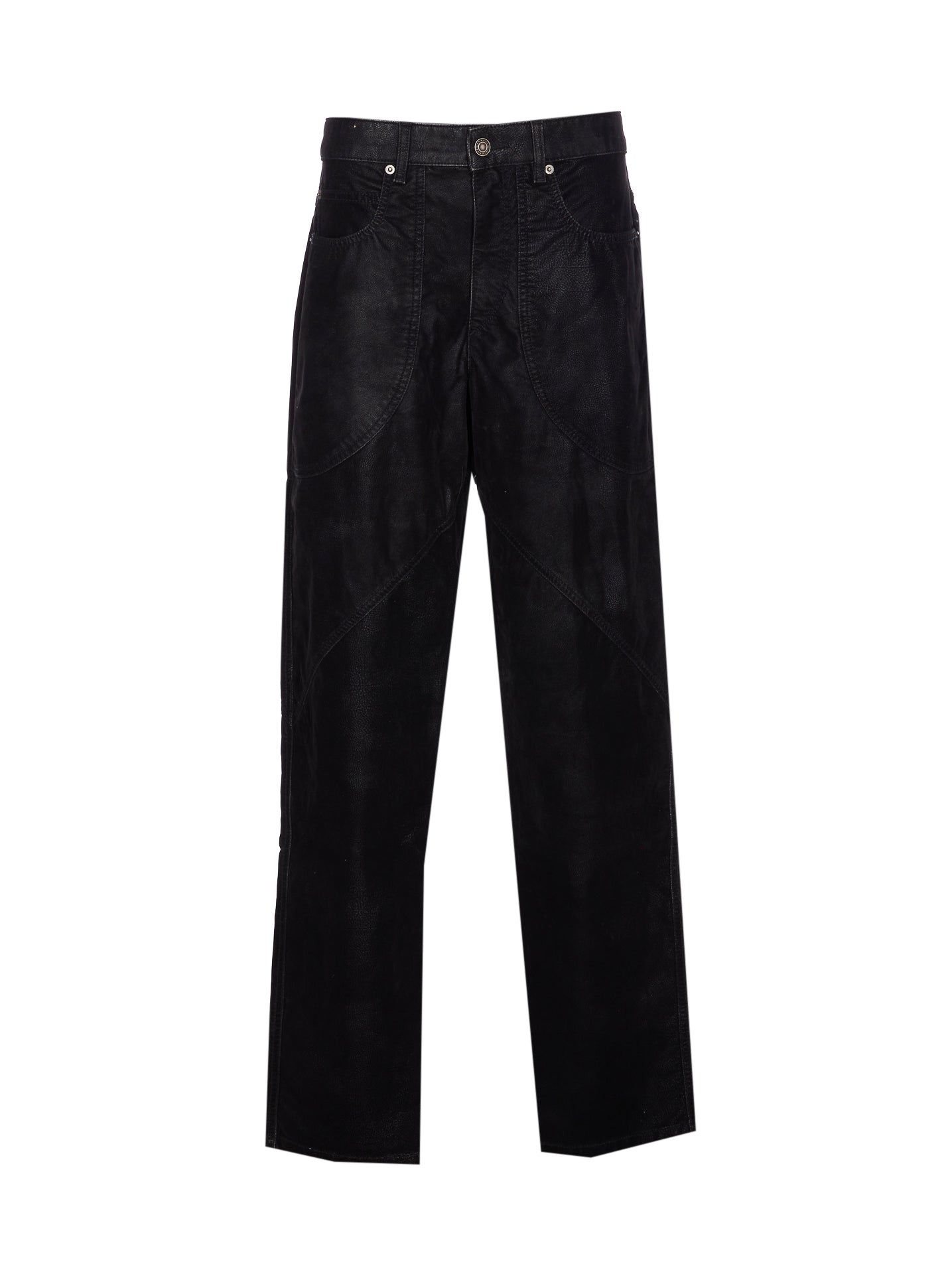 Isabel Marant Etoile Trousers Black Polyurethane
