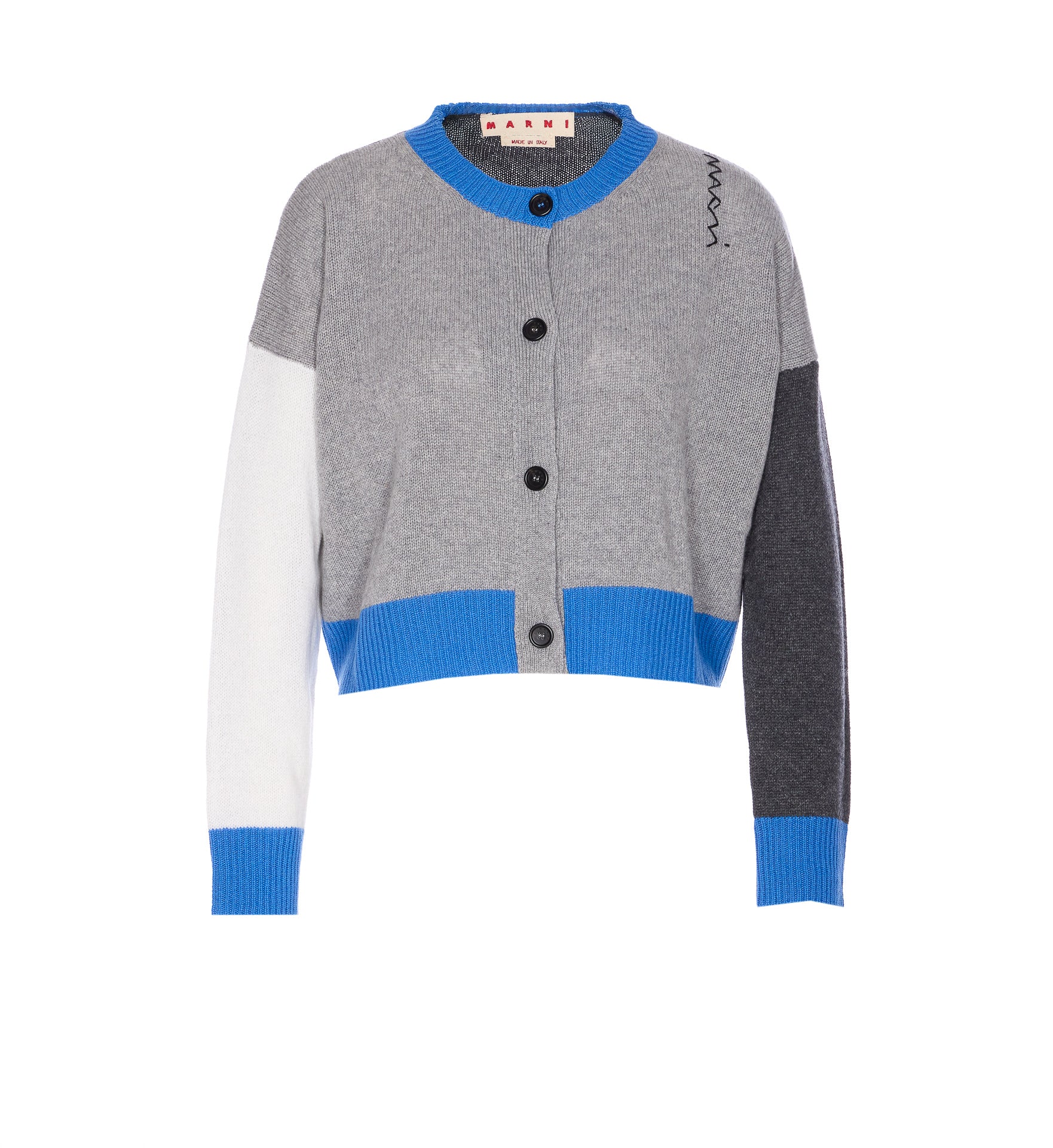 Marni Sweaters Grey Cashmere