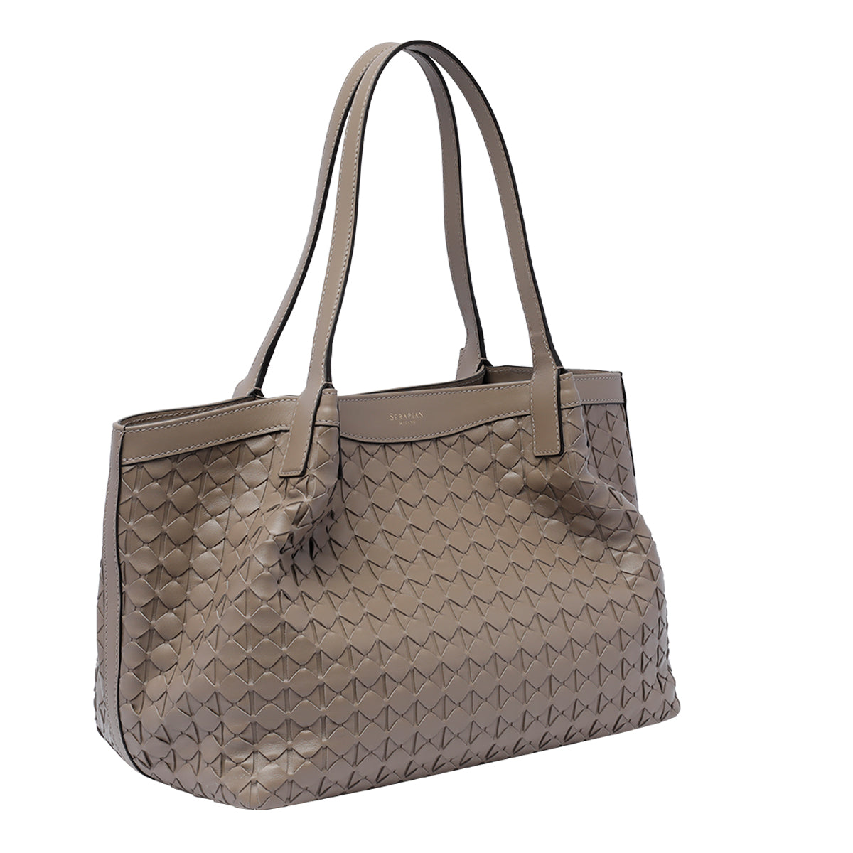Serapian Bags Beige Calf Leather