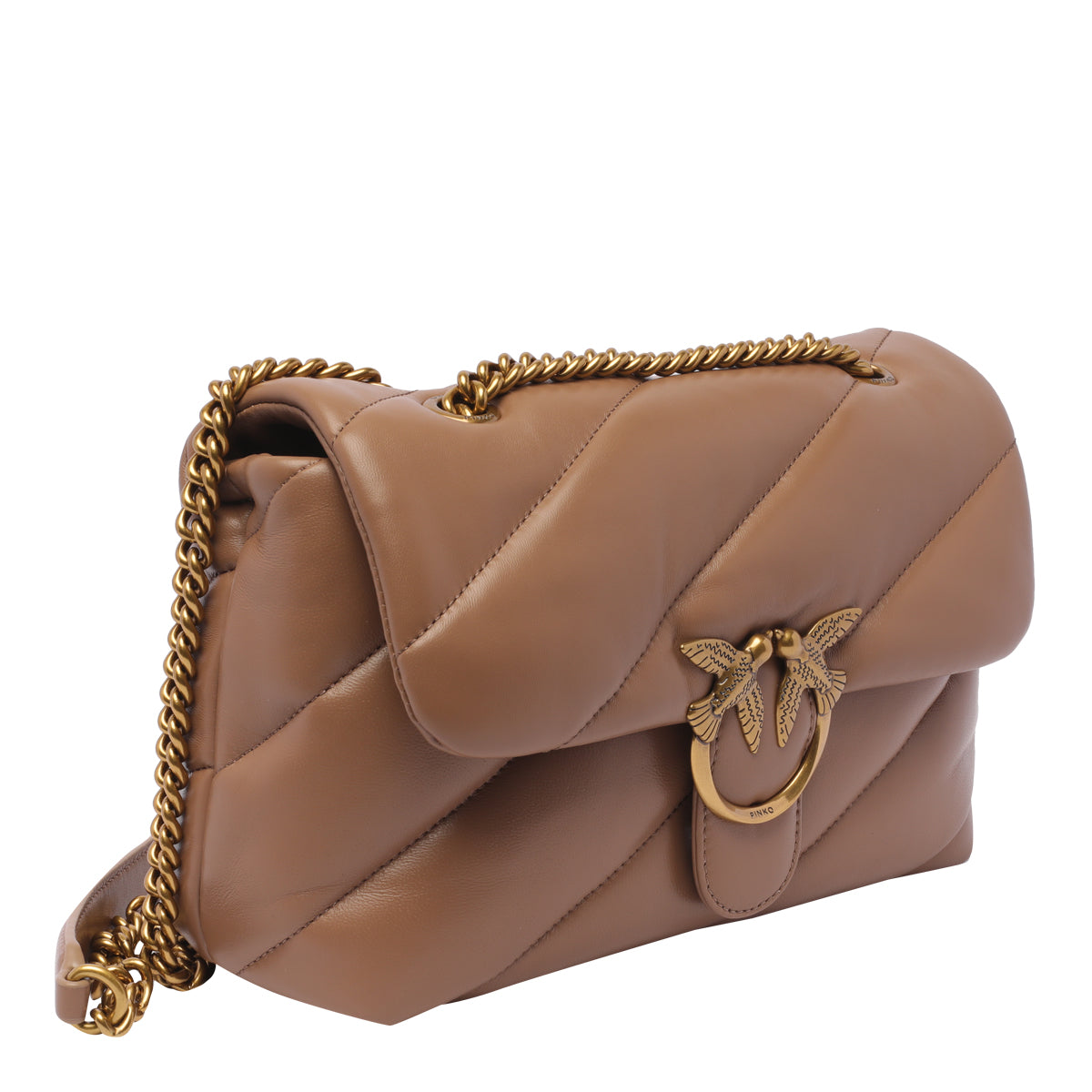 Pinko Bags Beige Sheep Leather
