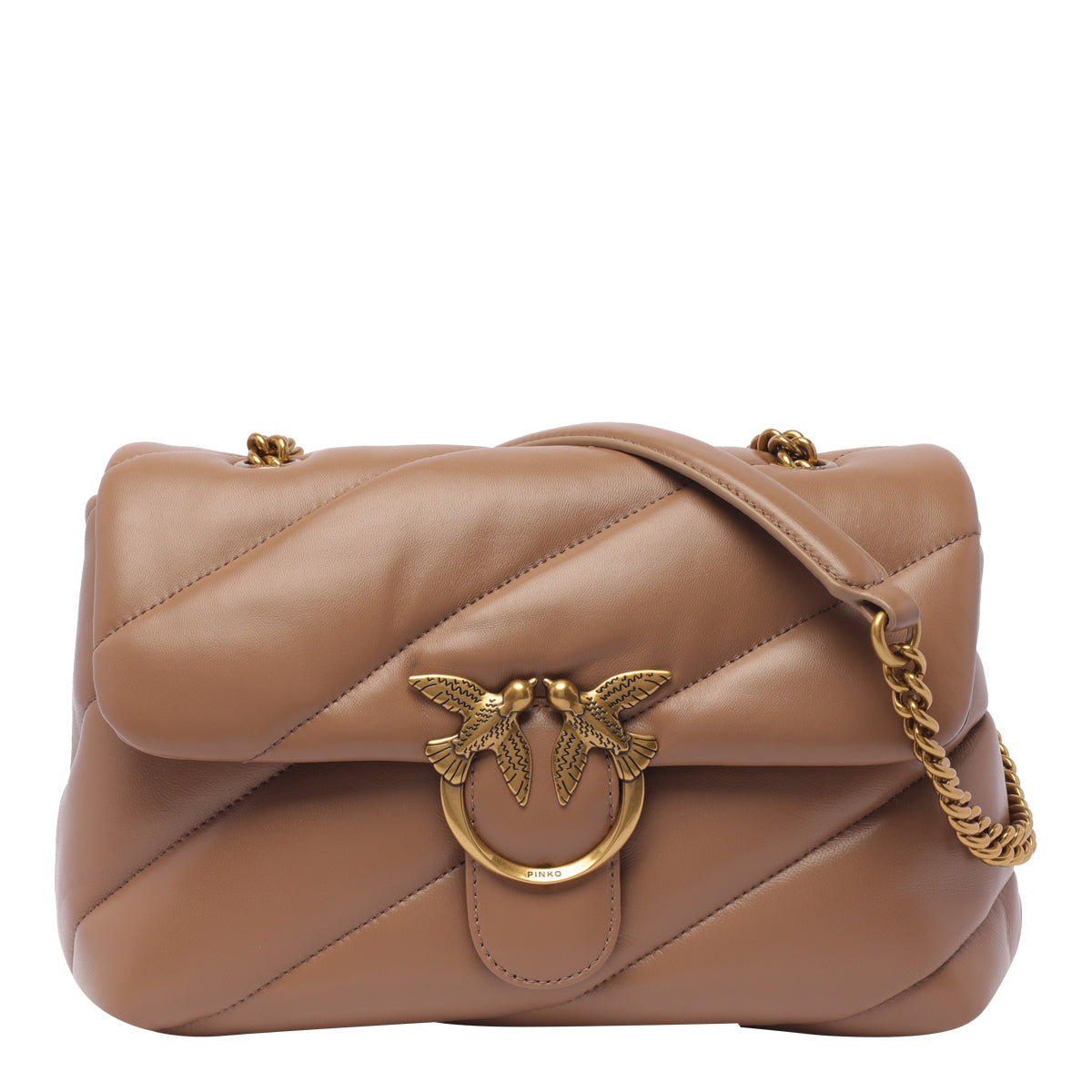Pinko Bags Beige Sheep Leather