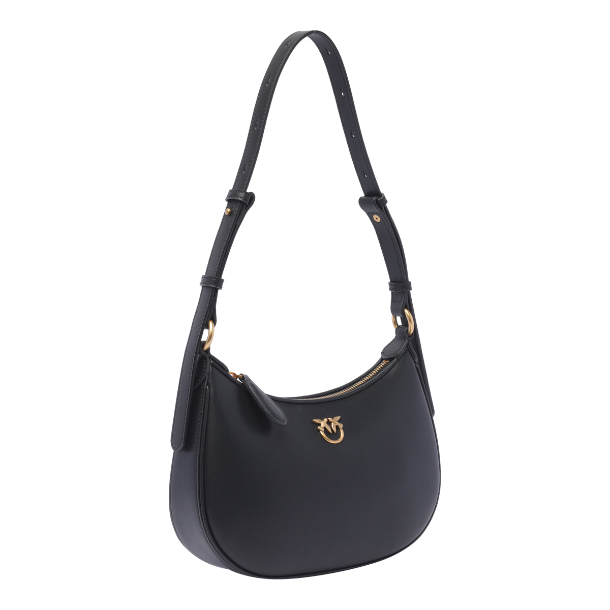 Pinko Bags Black Calf Leather