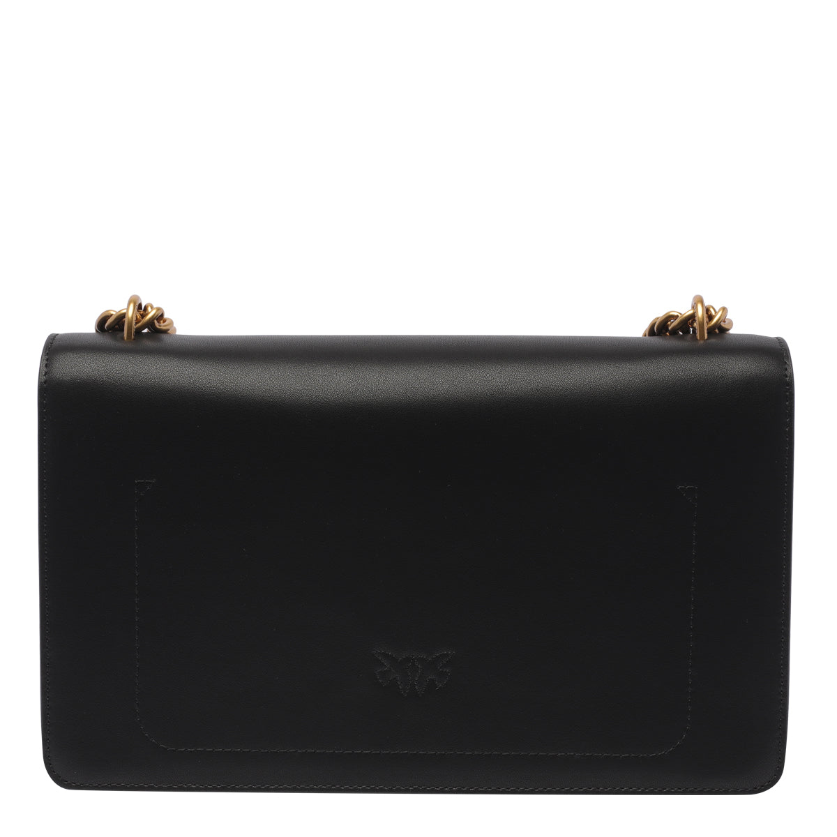 Pinko Bags Black Calf Leather