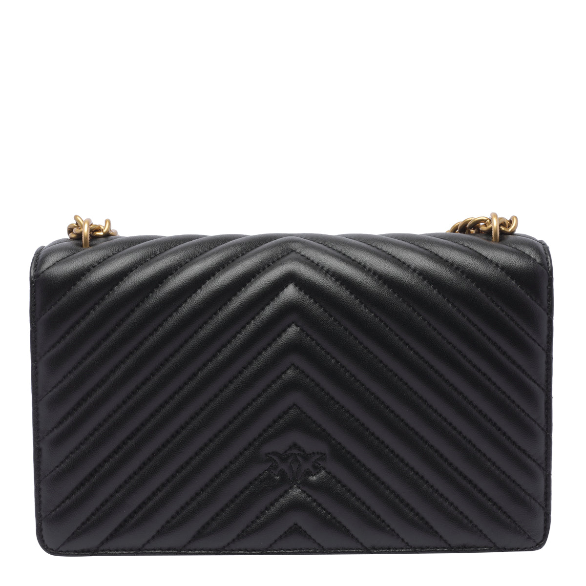 Pinko Bags Black Calf Leather