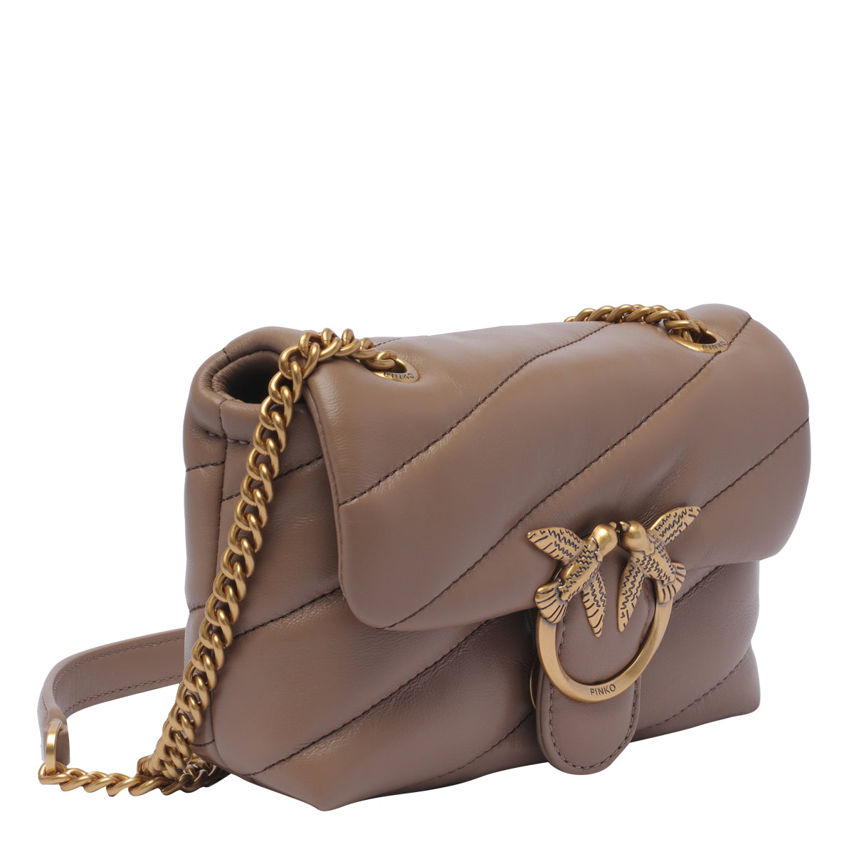 Pinko Bags Beige Sheep Leather