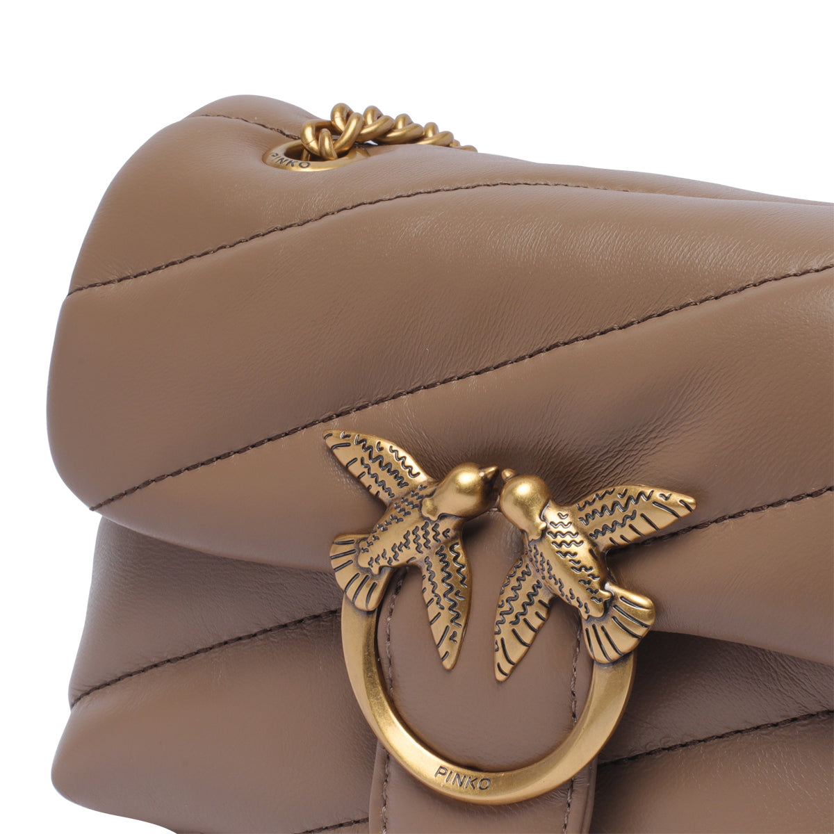 Pinko Bags Beige Sheep Leather