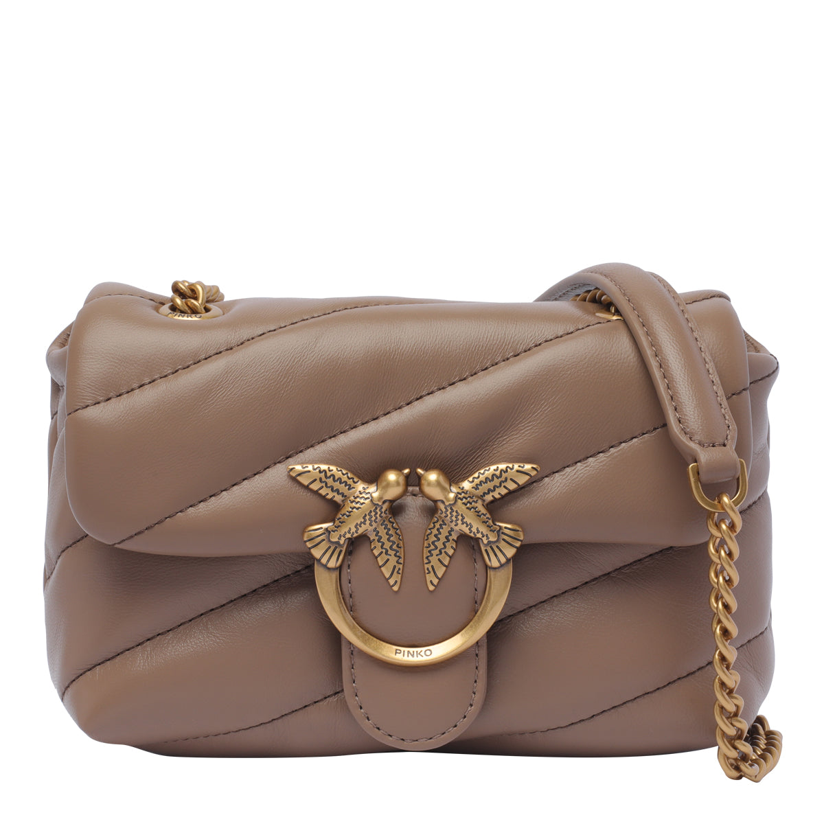 Pinko Bags Beige Sheep Leather