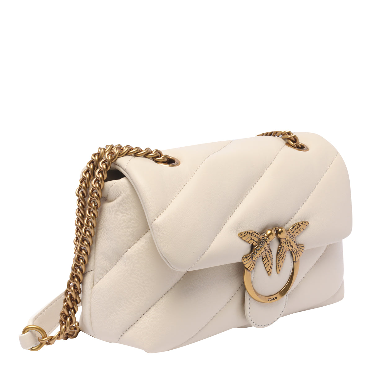 Pinko Bags White Sheep Leather