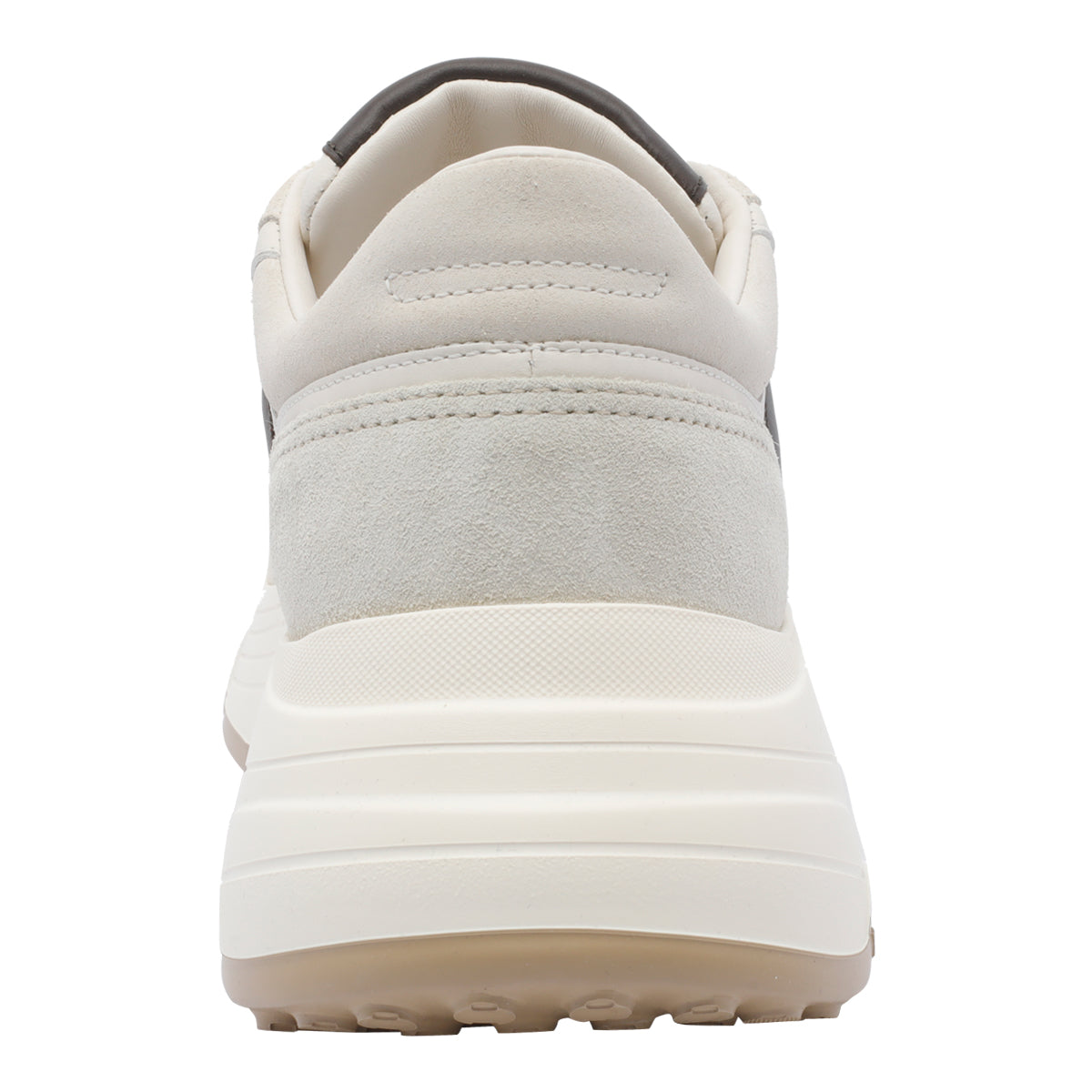 Hogan Sneakers White Suede Leather/ Rubber Sole